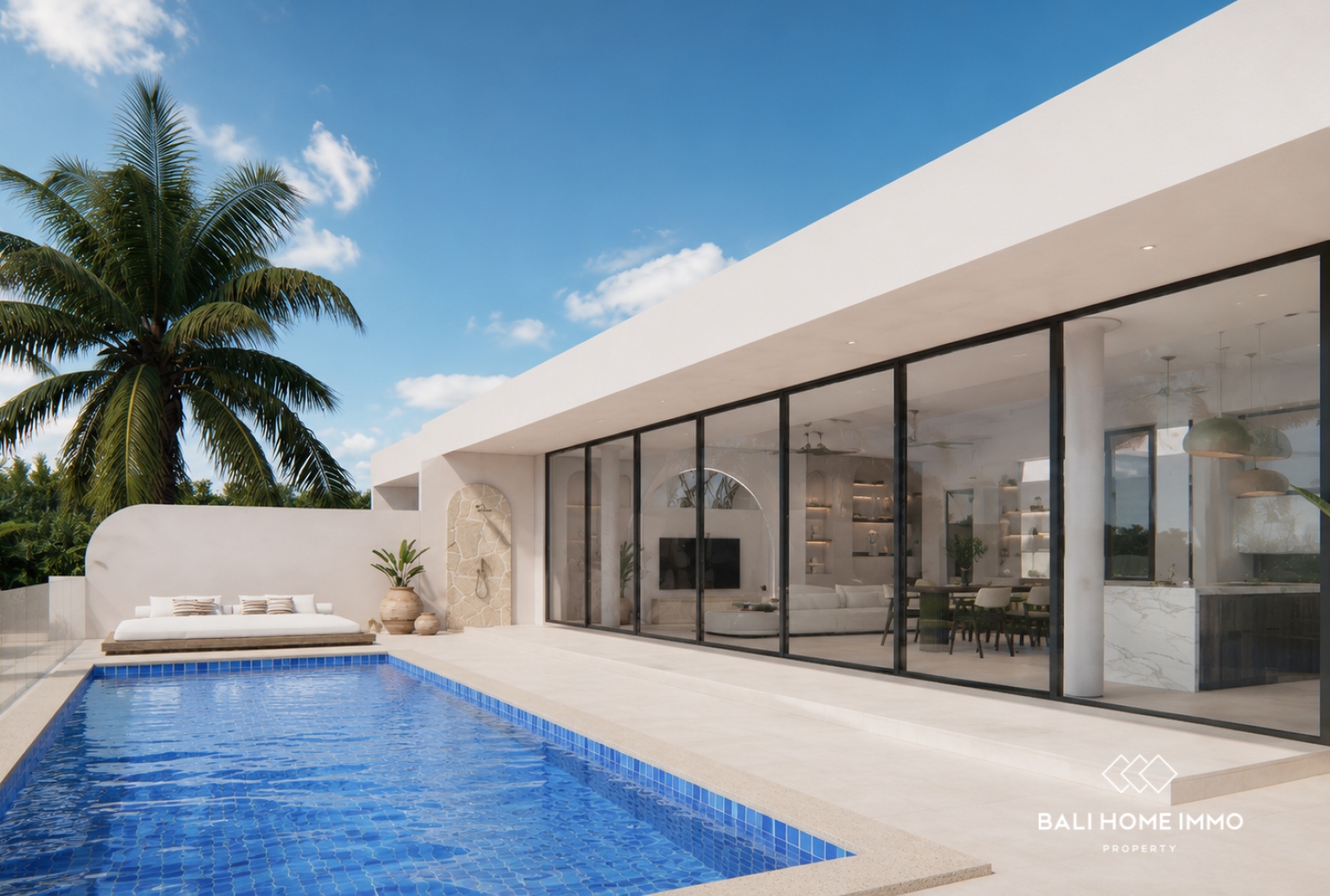 OFF PLAN 5 BEDROOM VILLA WITH OCEAN VIEW FOR SALE LEASEHOLD IN BINGIN view 2