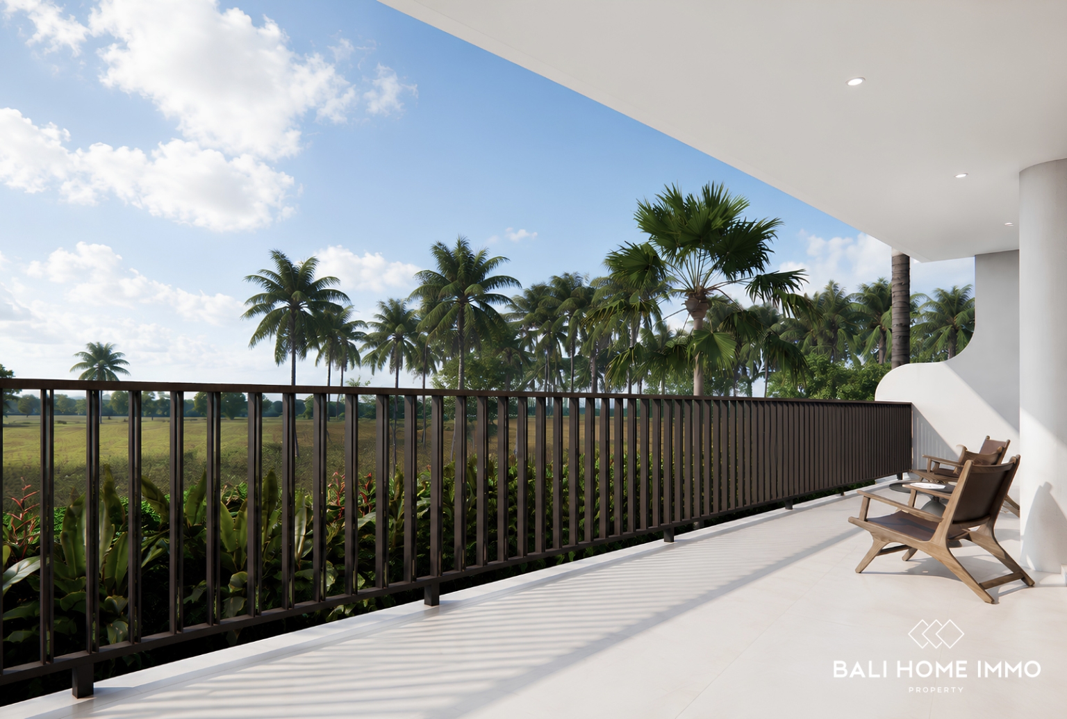 Villa de 5 chambres sur plan avec vue sur l'océan à vendre en bail emphytéotique à Bingin view 27