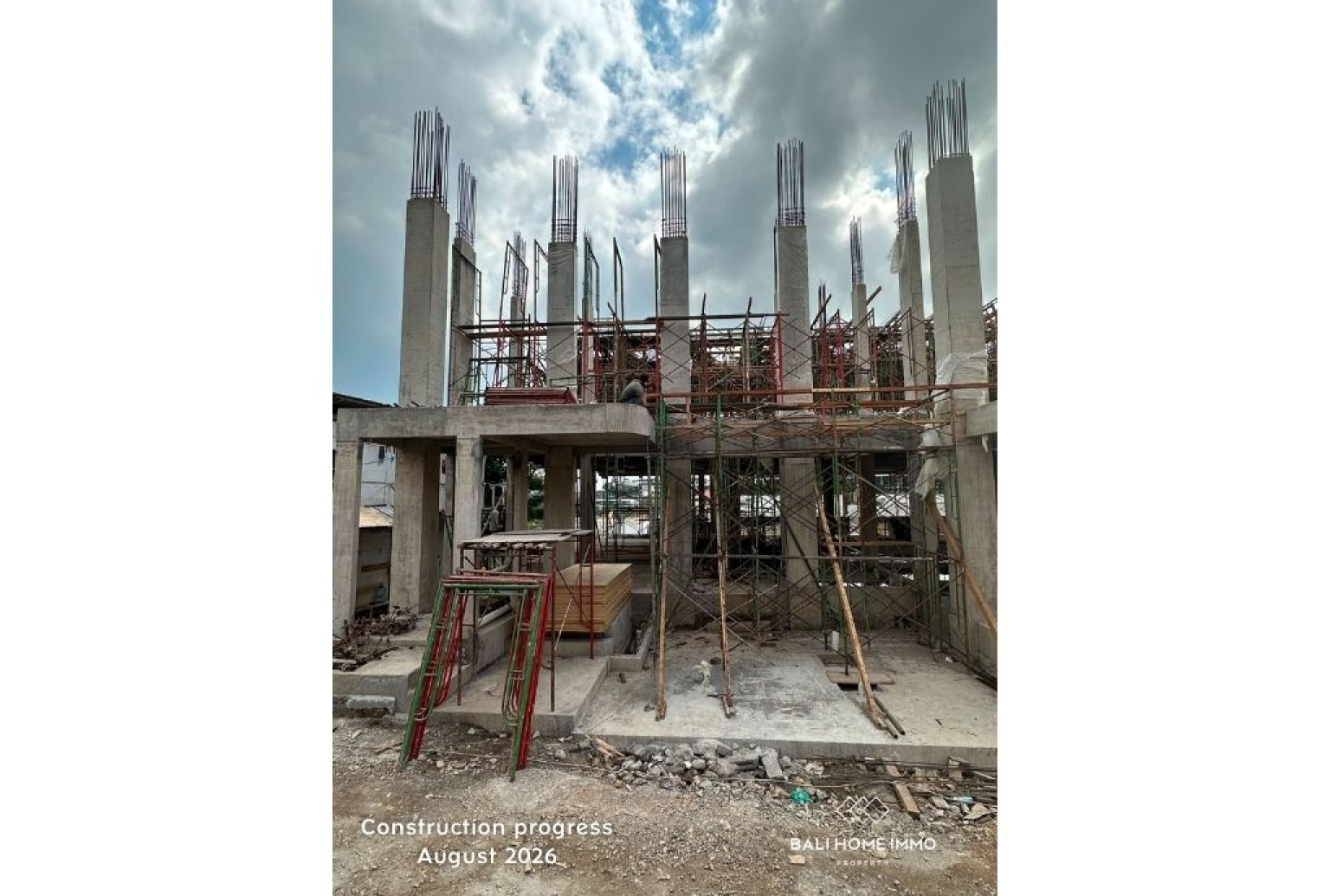 Villa de 5 chambres sur plan avec vue sur l'océan à vendre en bail emphytéotique à Bingin view 29