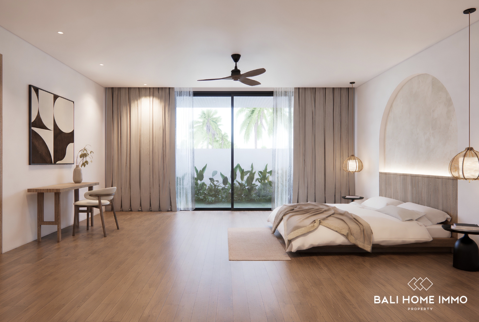 Villa de 5 chambres sur plan avec vue sur l'océan à vendre en bail emphytéotique à Bingin view 16