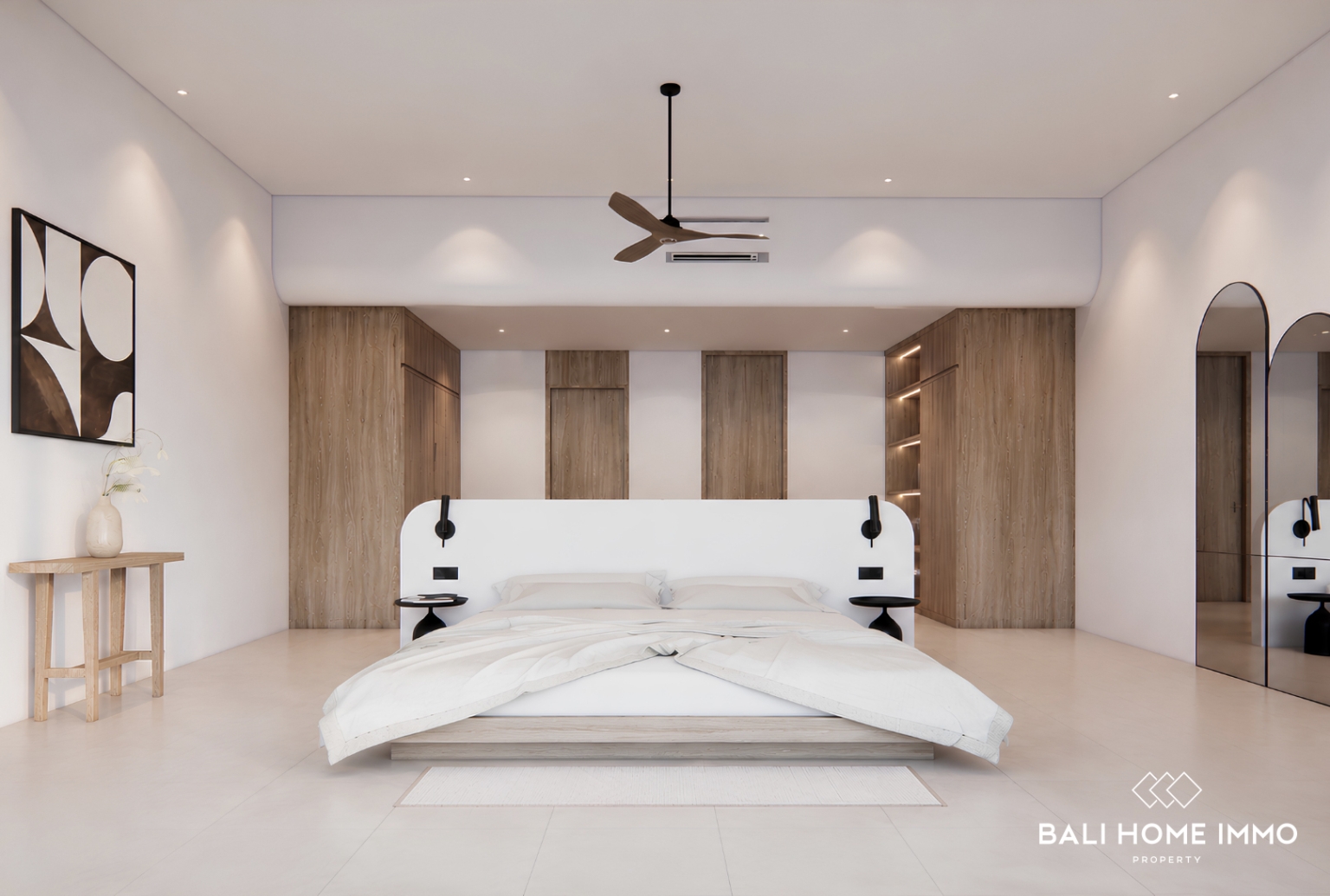 Villa de 5 chambres sur plan avec vue sur l'océan à vendre en bail emphytéotique à Bingin view 10