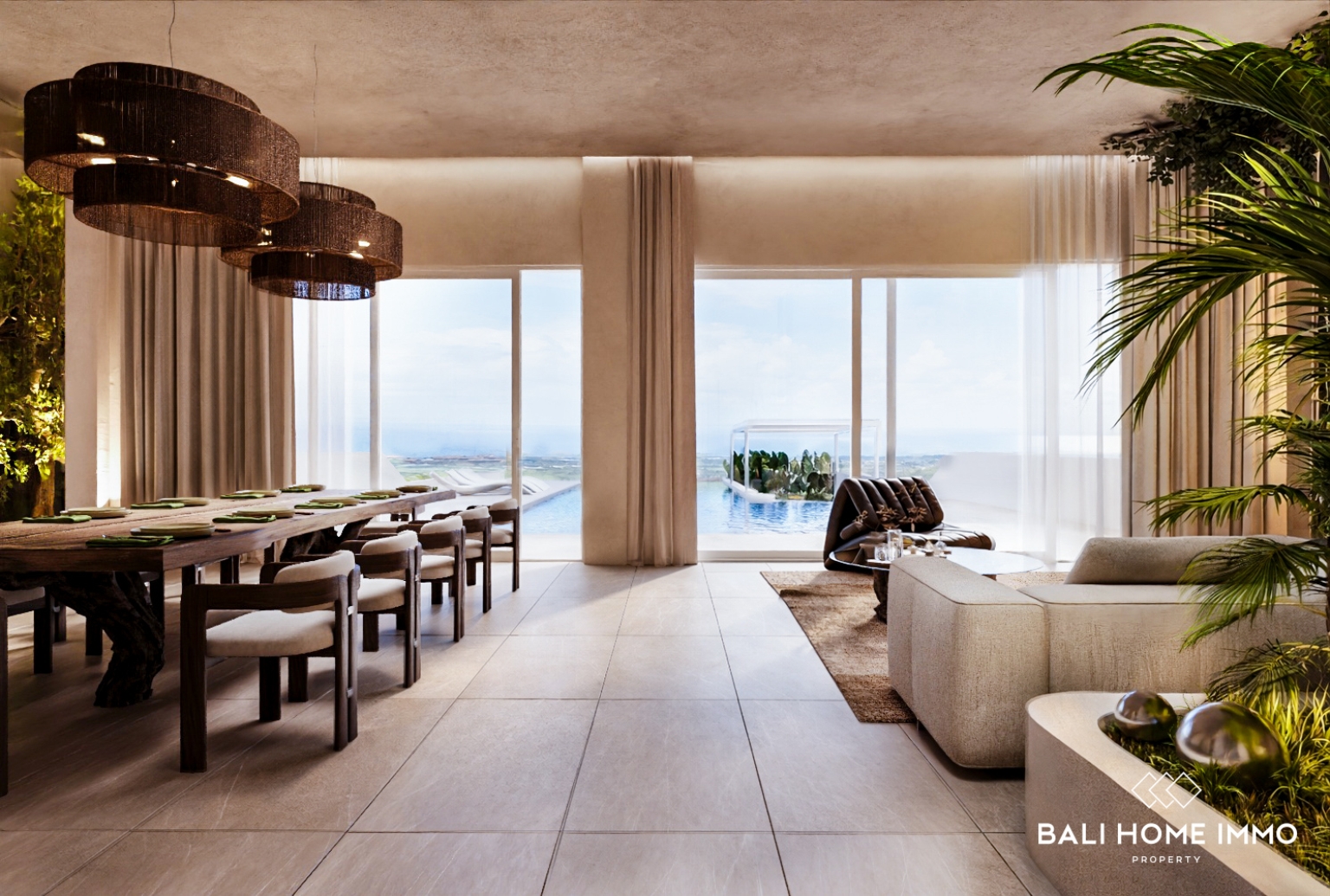 Villa de 6 chambres sur plan à vendre à Bingin – Luxe ultime avec vue panoramique sur l'océan view 6