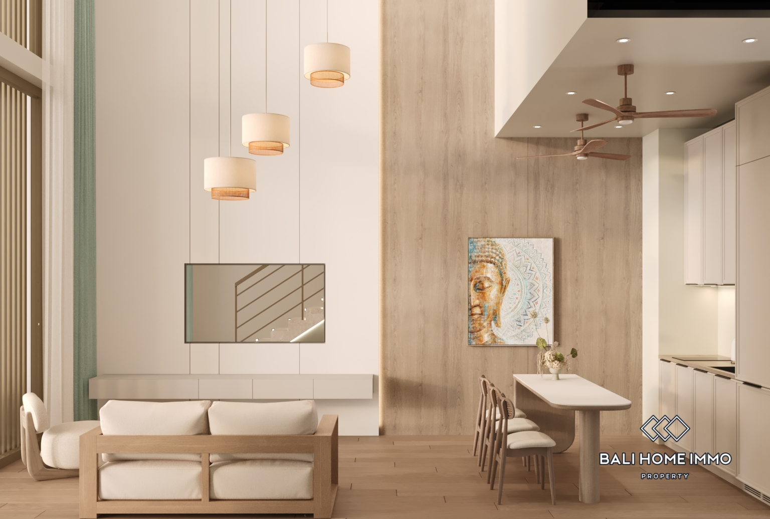 Off Plan Beautiful 1 Bedroom Villa for Sale Leasehold in Pandawa view 4