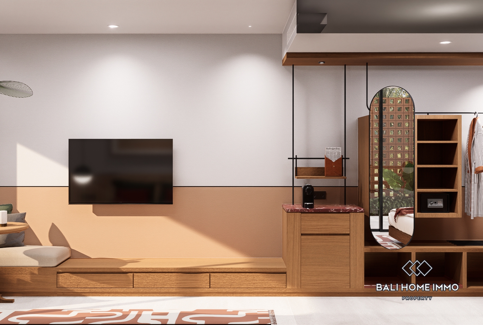 Off Plan Contemporary 1 Bedroom Hotel for Sale Leasehold in Bingin view 6