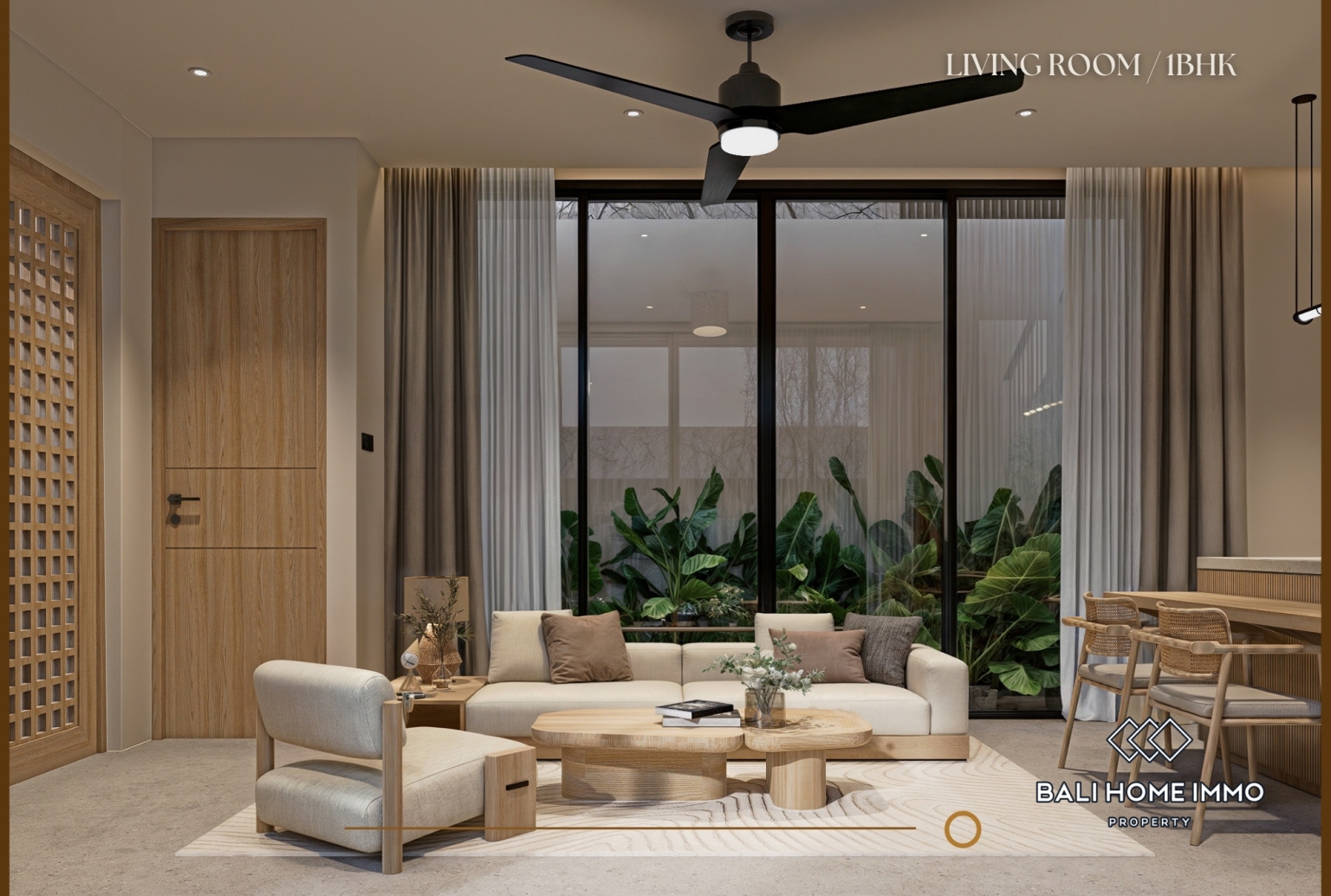 Villa contemporaine sur plan de 1 chambre à coucher à vendre à Ungasan view 3