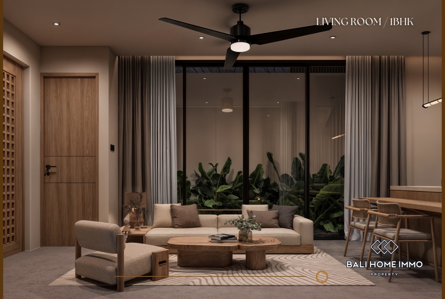 Villa contemporaine sur plan de 1 chambre à coucher à vendre à Ungasan view 4