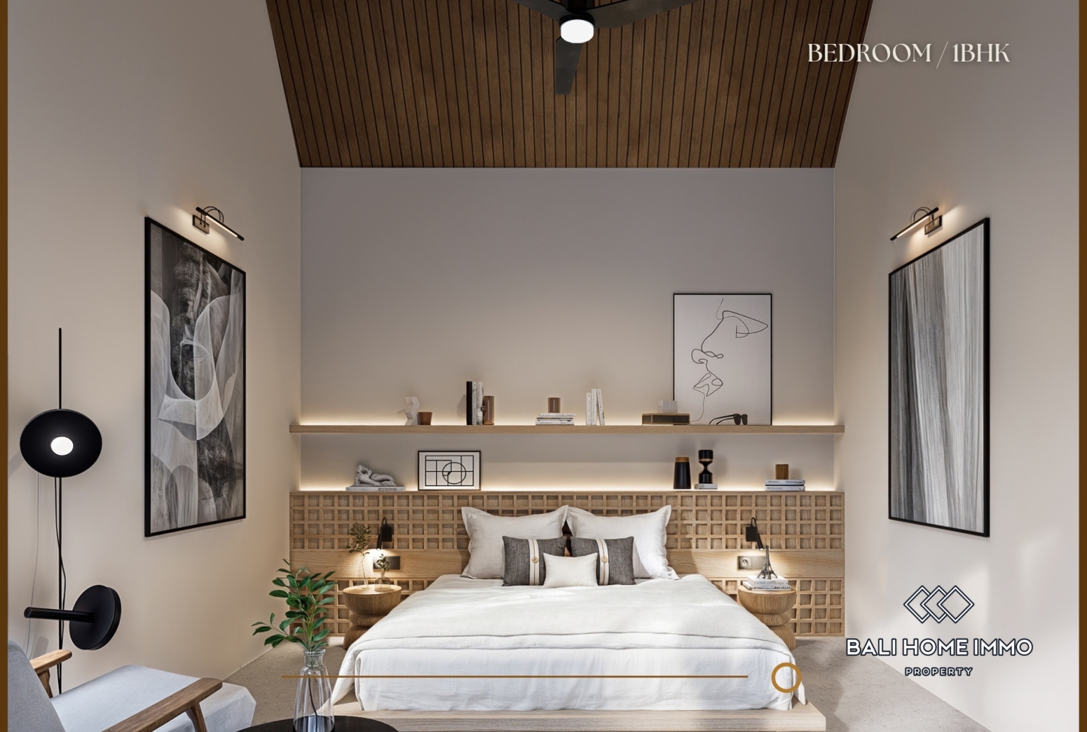 Villa contemporaine sur plan de 1 chambre à coucher à vendre à Ungasan view 6