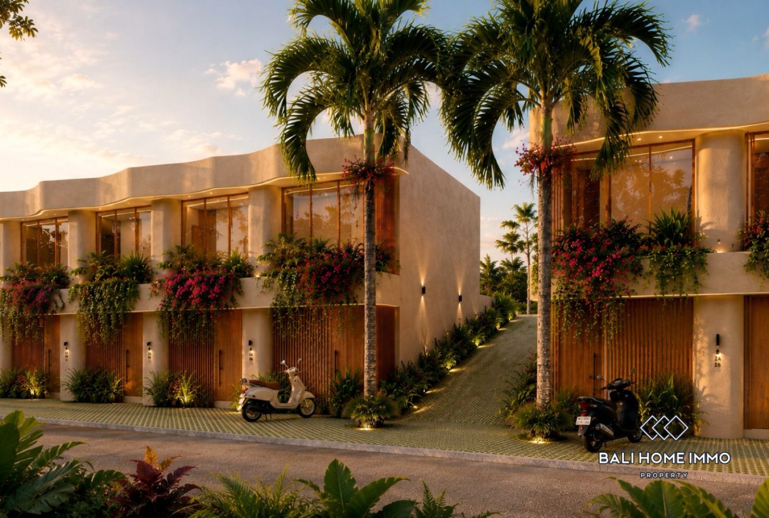 Dijual Vila 1 Kamar Kontemporer Off Plan Dekat Pantai Nyang Nyang view 2