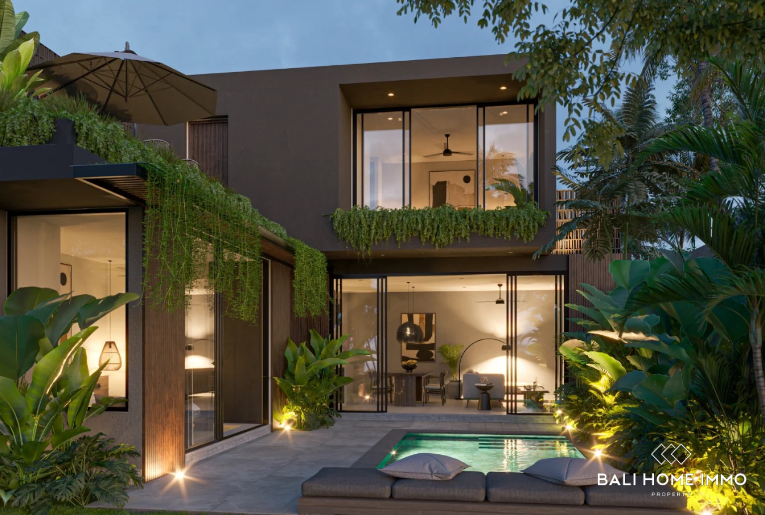 Off-Plan Contemporary 2-Bedroom Villa for Sale Leasehold in Ungasan view 3