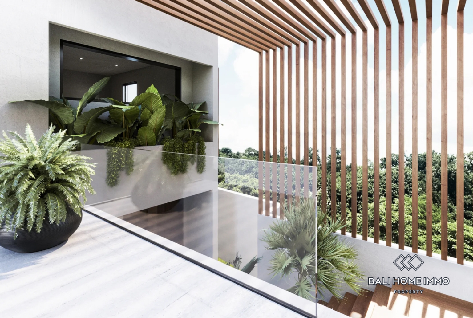 Villas contemporaines de 3 chambres avec vue sur l'océan, sur plan, à vendre à Pecatu view 8