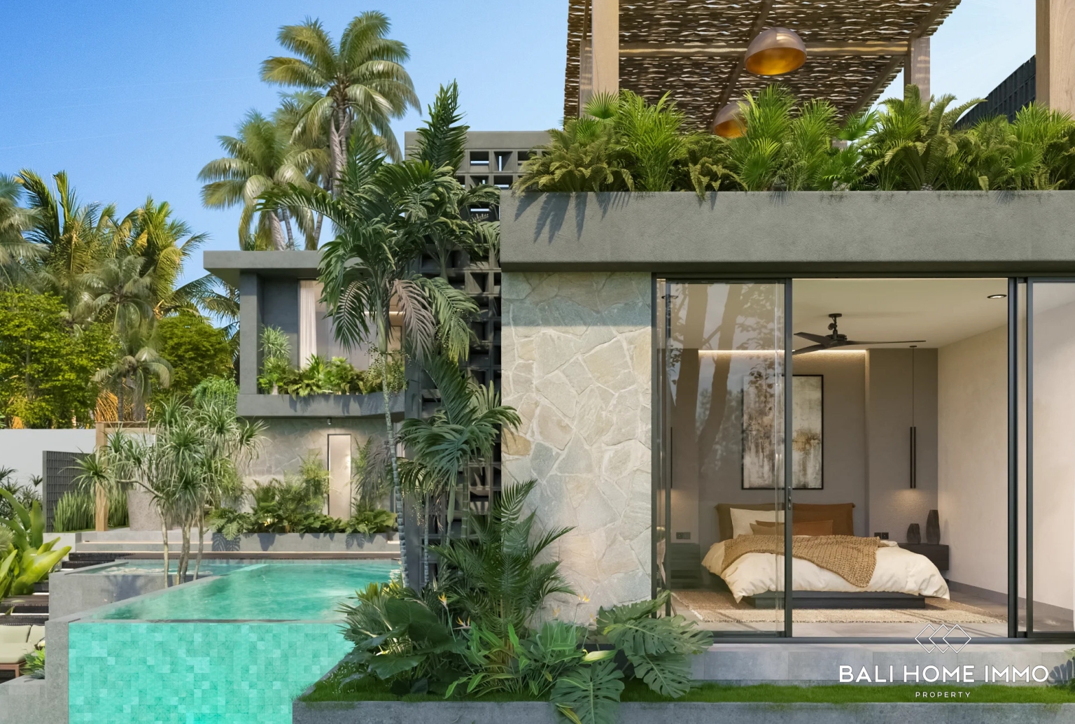 Off-Plan Contemporary 4-Bedroom Villa for Sale Leasehold in Ungasan, Bali Near Karma Kandara view 7