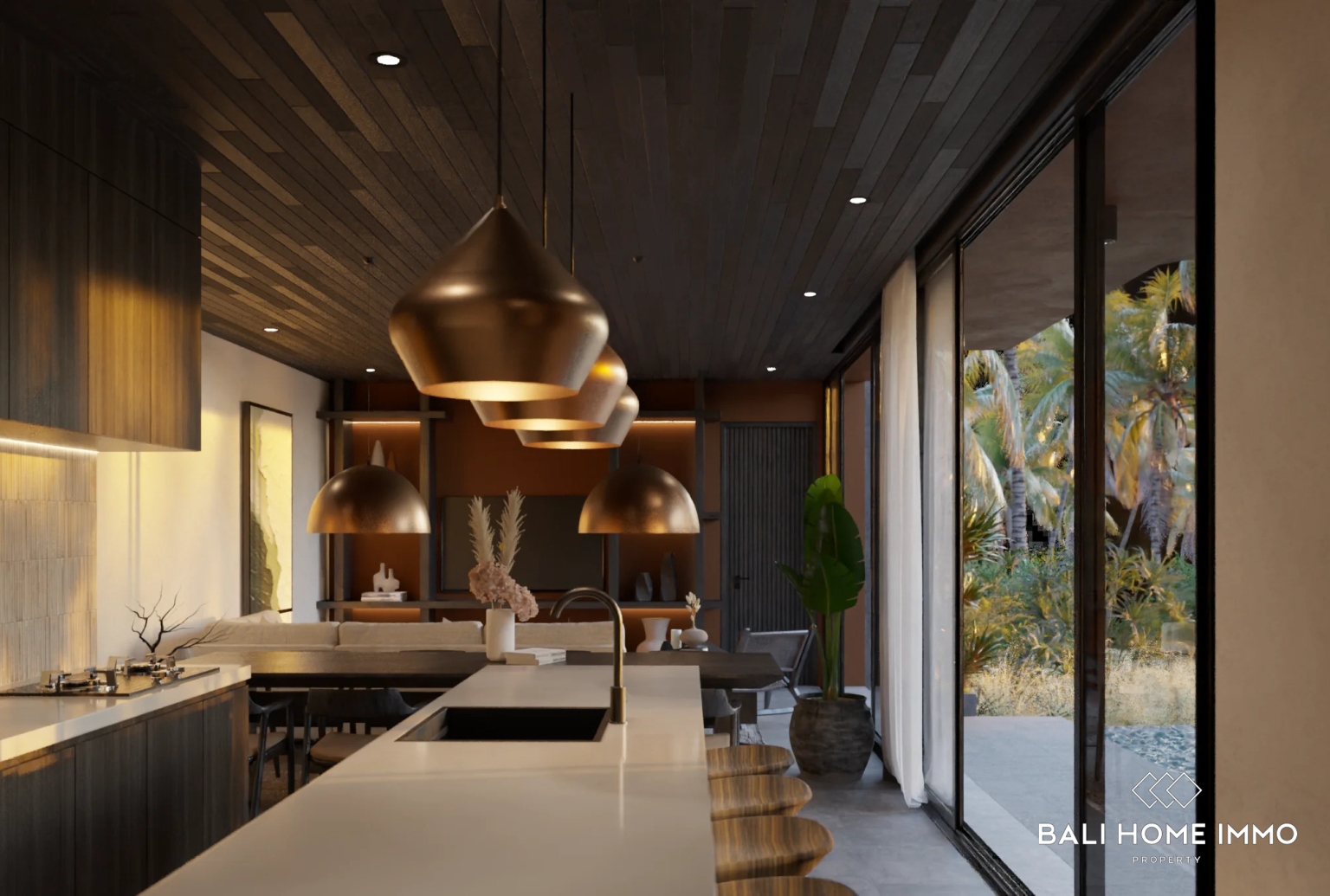 Off-Plan Contemporary 4-Bedroom Villa for Sale Leasehold in Ungasan, Bali Near Karma Kandara view 13