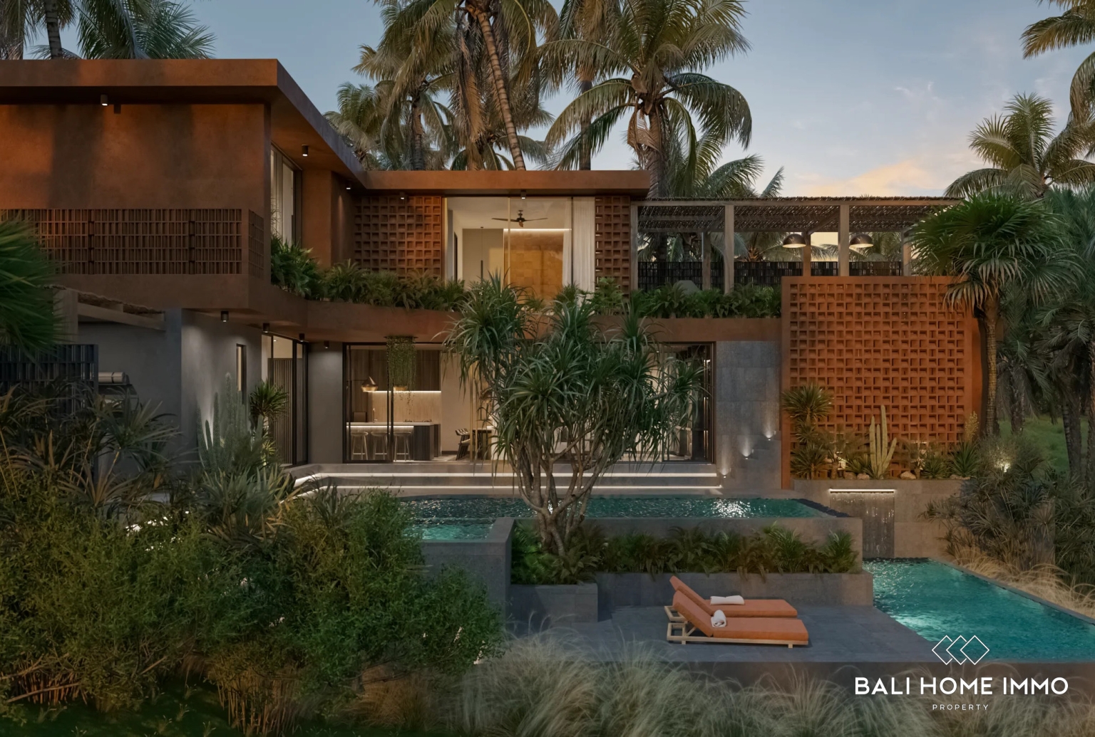 Off-Plan Contemporary 4-Bedroom Villa for Sale Leasehold in Ungasan, Bali Near Karma Kandara view 2