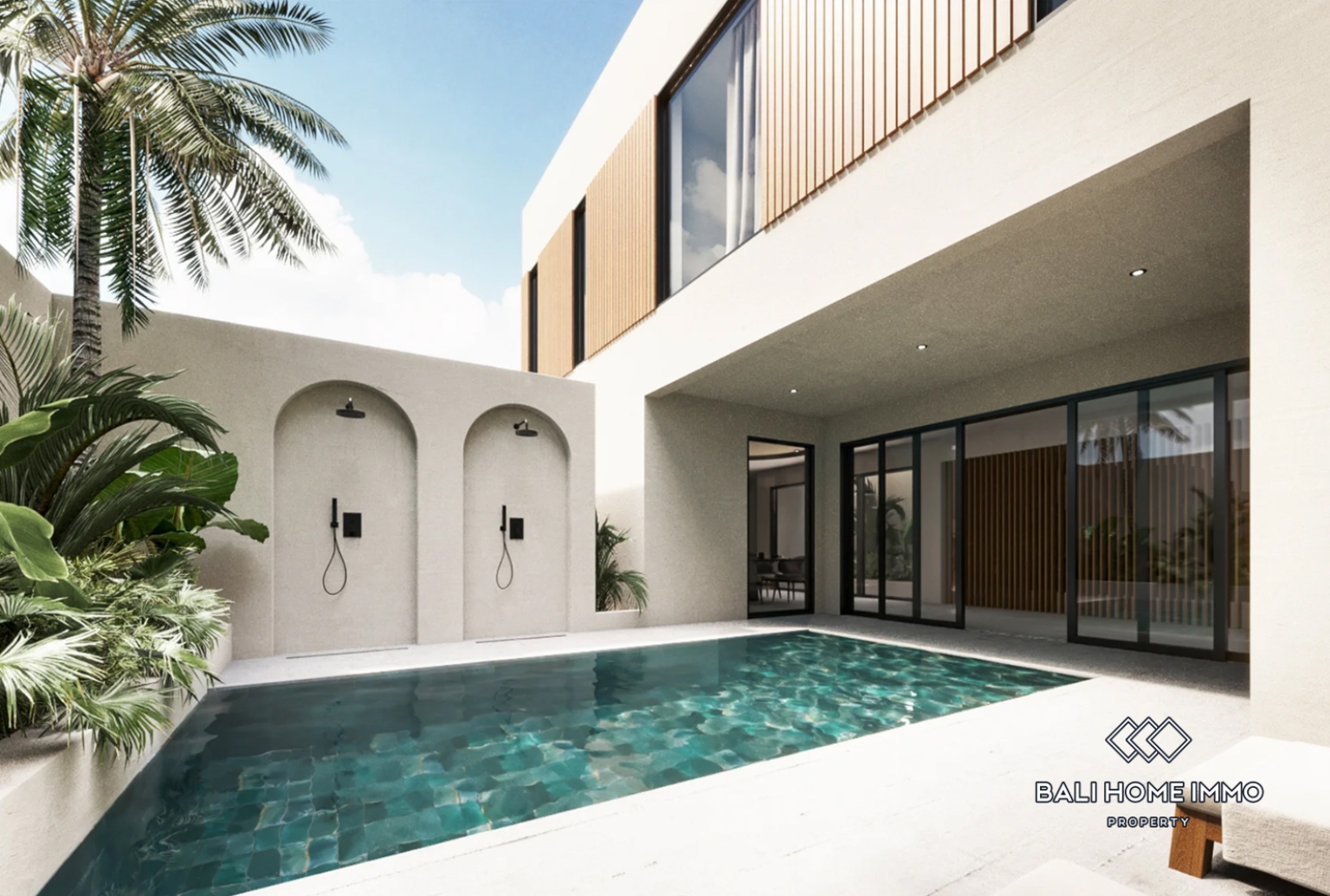 Villas confortables de 3 chambres avec vue sur l'océan, en vente sur plan, à Pecatu view 2