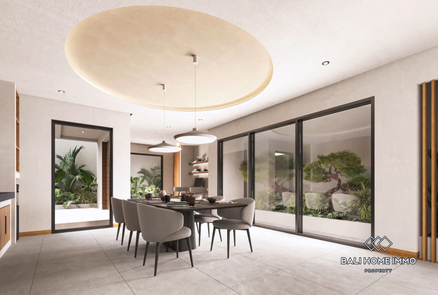 Villas confortables de 3 chambres avec vue sur l'océan, en vente sur plan, à Pecatu view 5