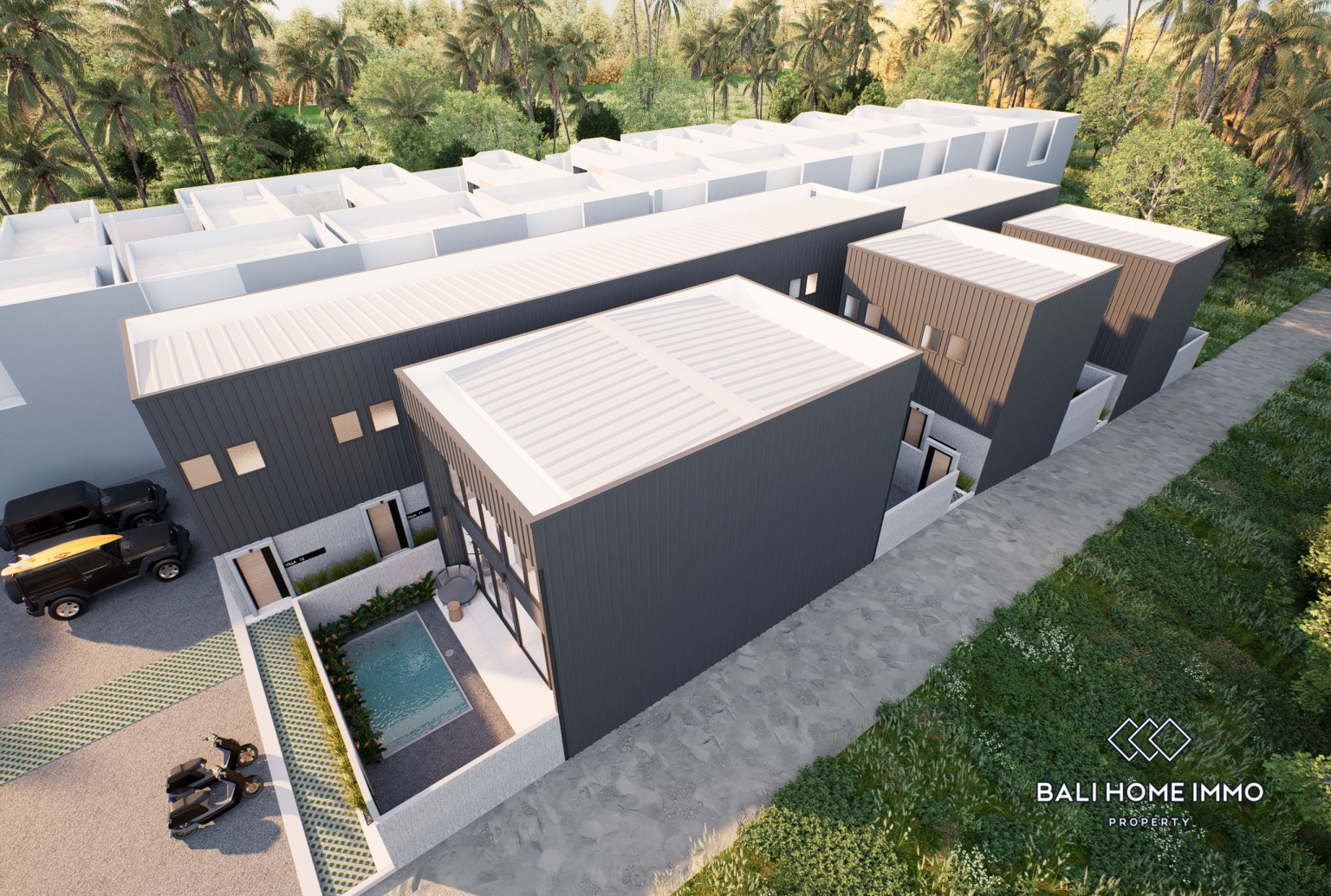 Villa confortable de 2 chambres à coucher, sur plan, à vendre près de la plage de Balangan view 19