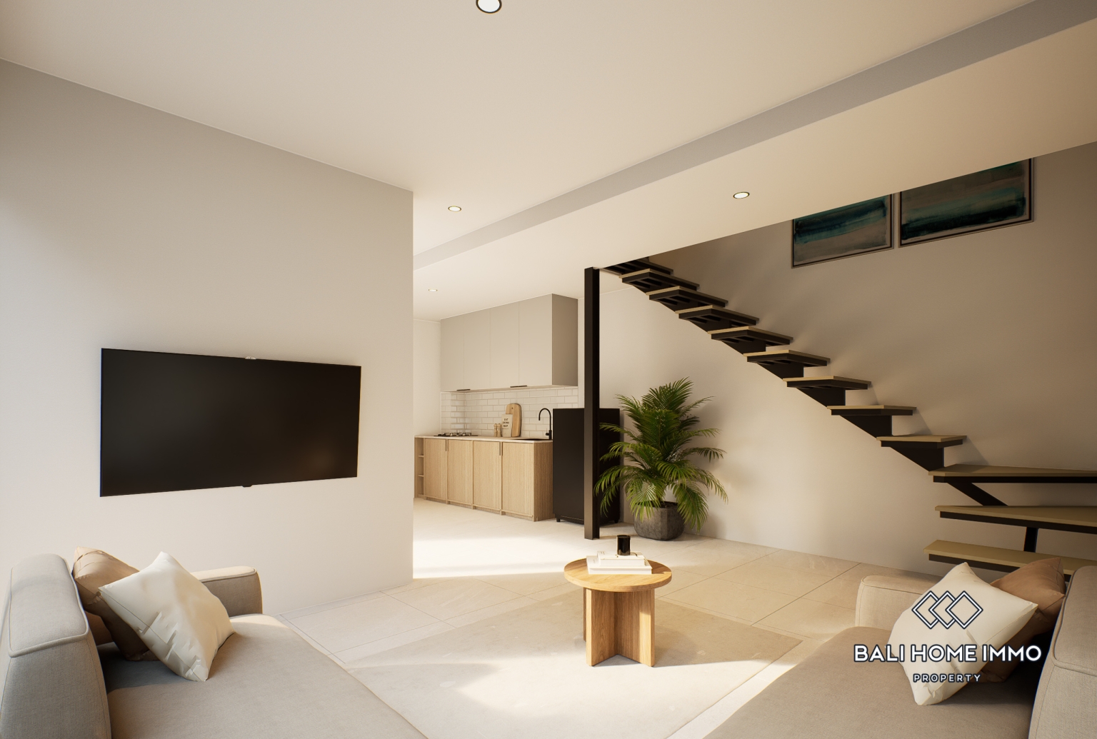Villa confortable de 2 chambres à coucher, sur plan, à vendre près de la plage de Balangan view 6