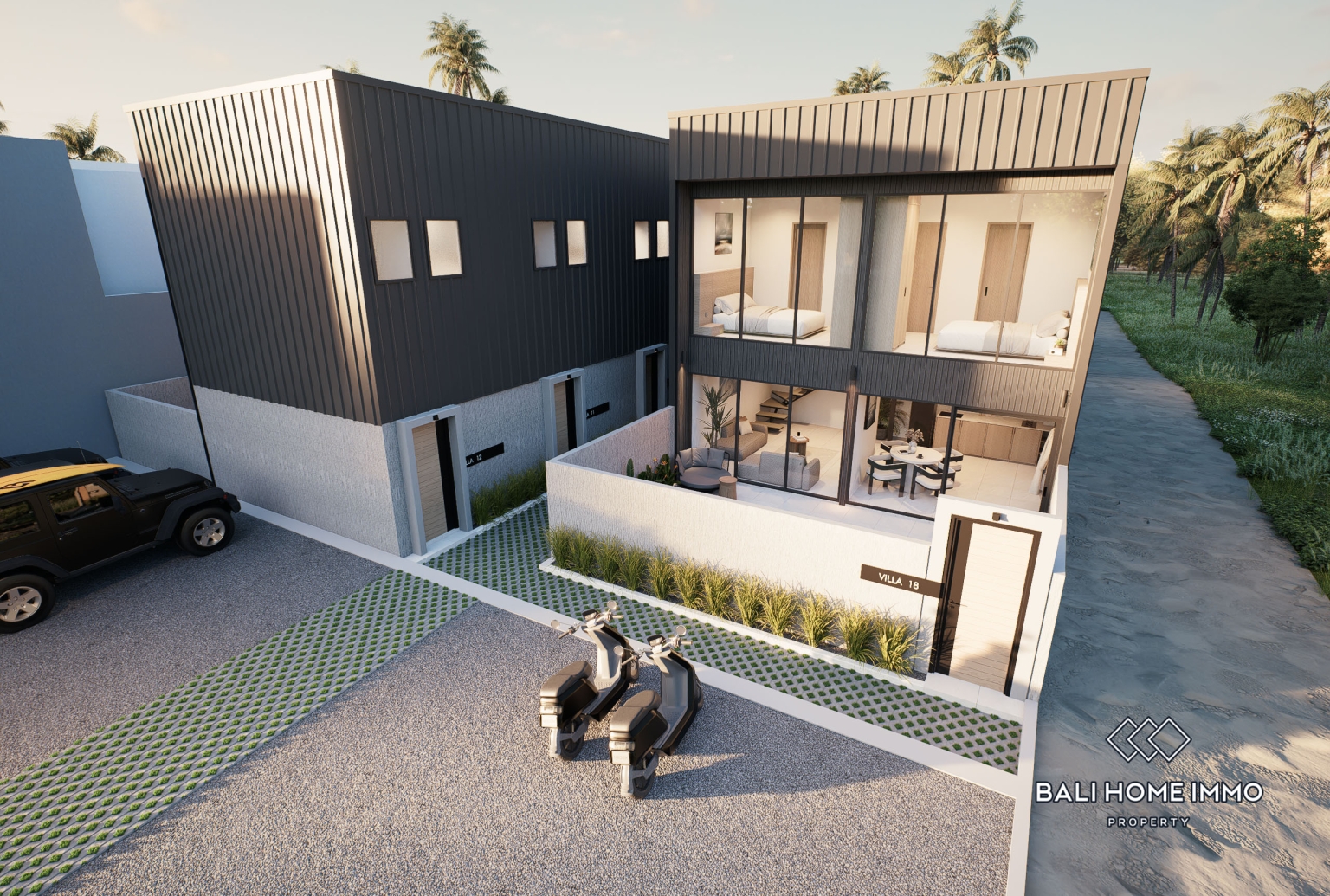 Villa confortable de 2 chambres à coucher, sur plan, à vendre près de la plage de Balangan view 4