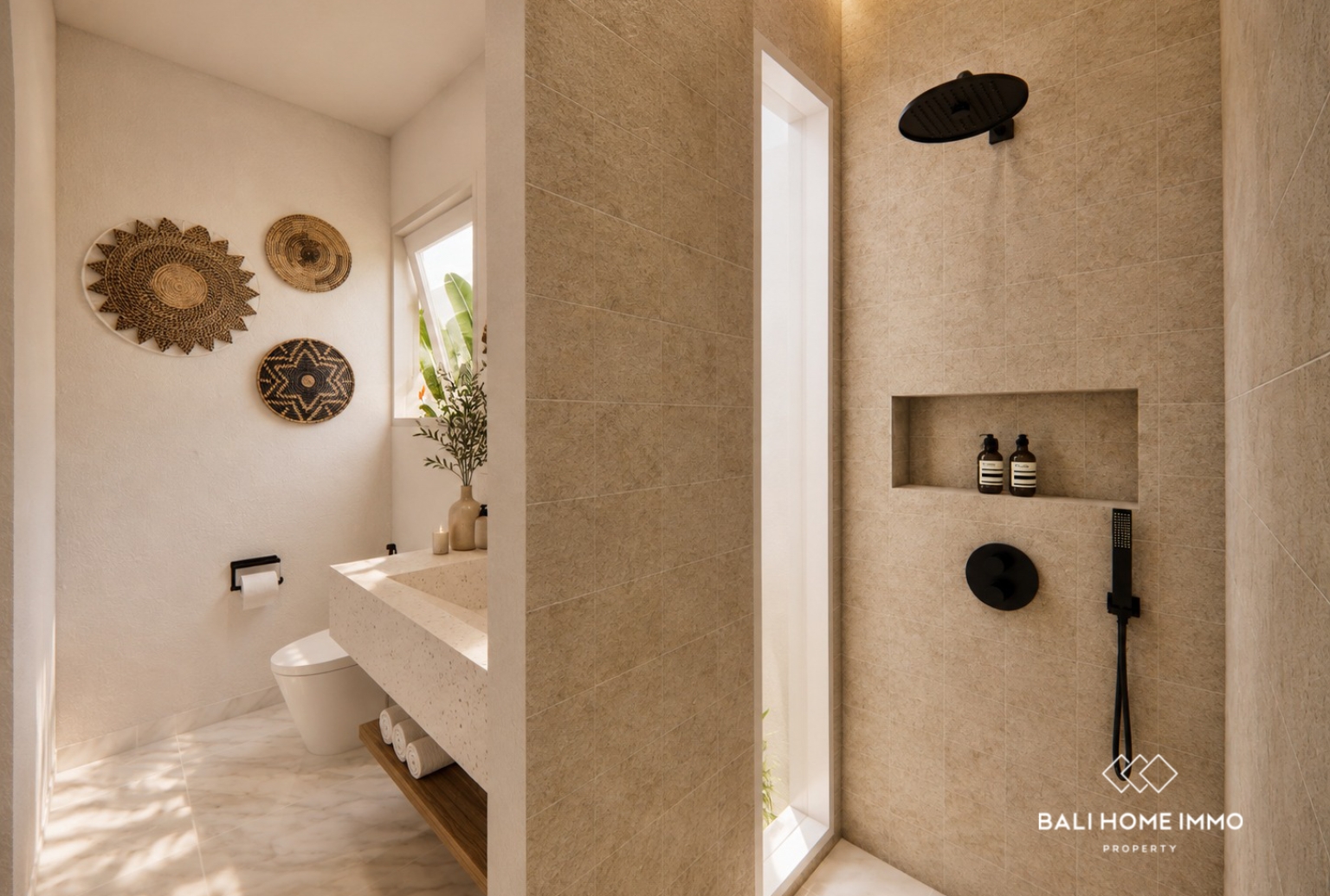 Villa tropicale confortable de 2 chambres à coucher, sur plan, à vendre près de la plage de Melasti view 10