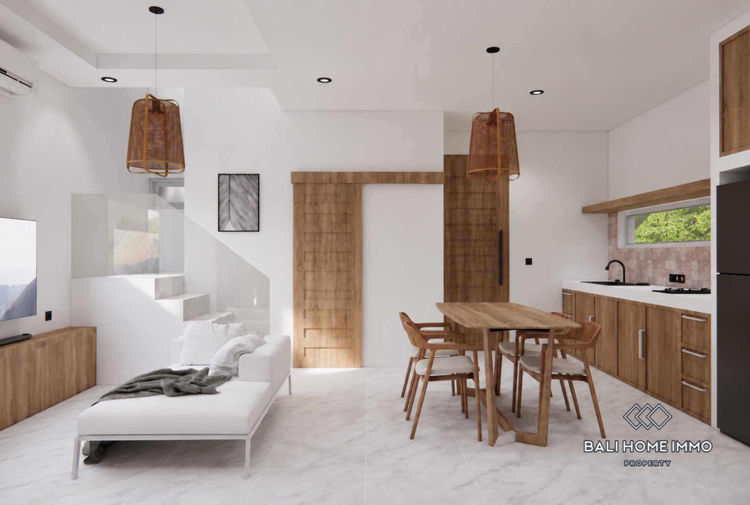 Villa tropicale confortable de 2 chambres à coucher, sur plan, à vendre près de la plage de Melasti view 8