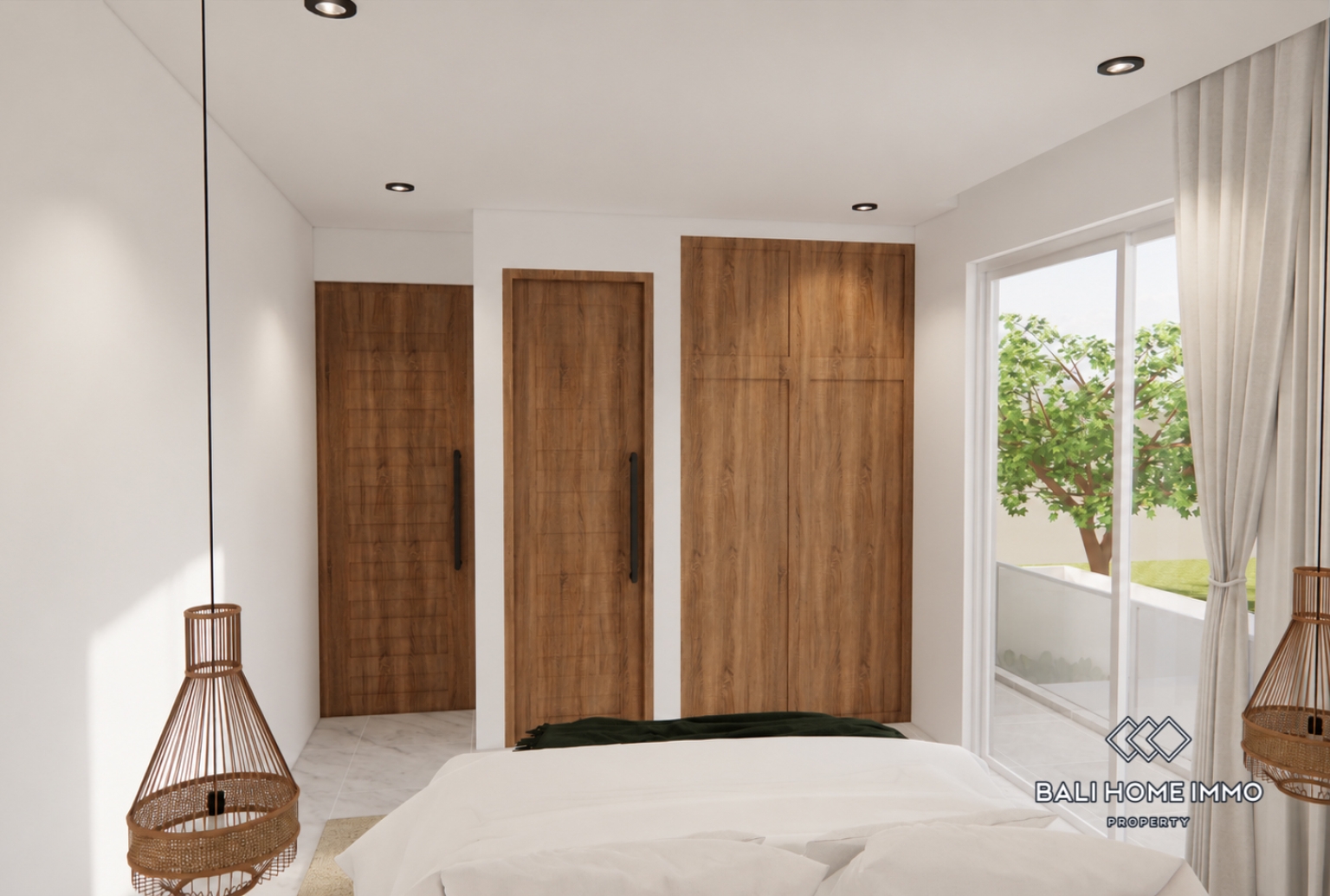 Villa tropicale confortable de 2 chambres à coucher, sur plan, à vendre près de la plage de Melasti view 12