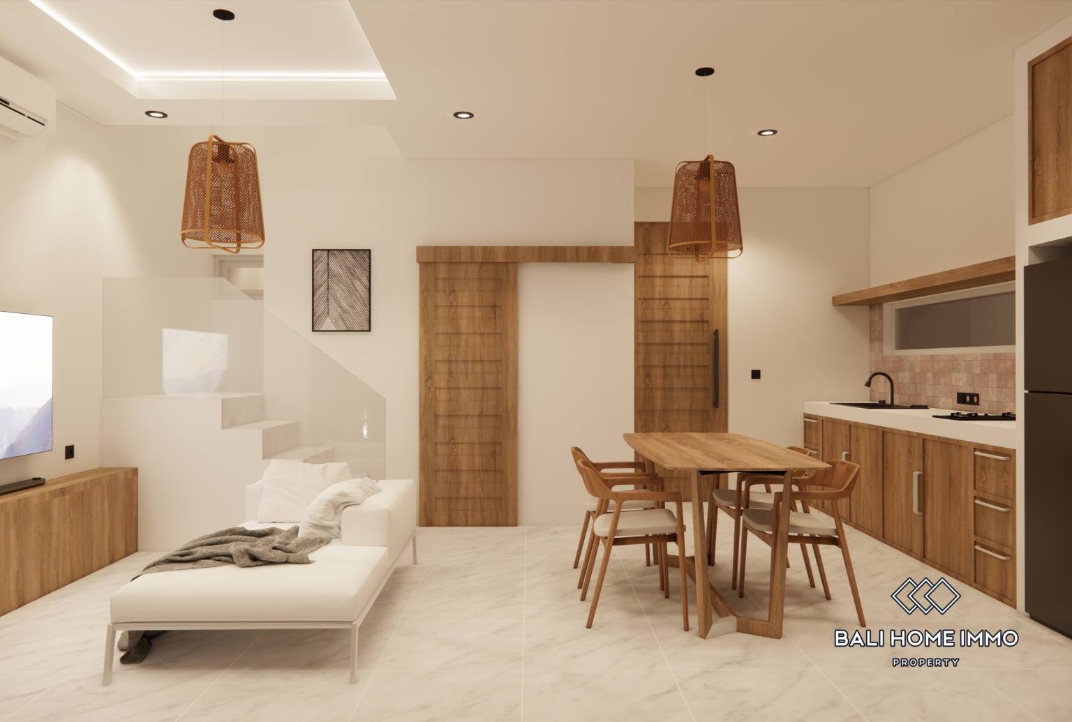 Villa tropicale confortable de 2 chambres à coucher, sur plan, à vendre près de la plage de Melasti view 9