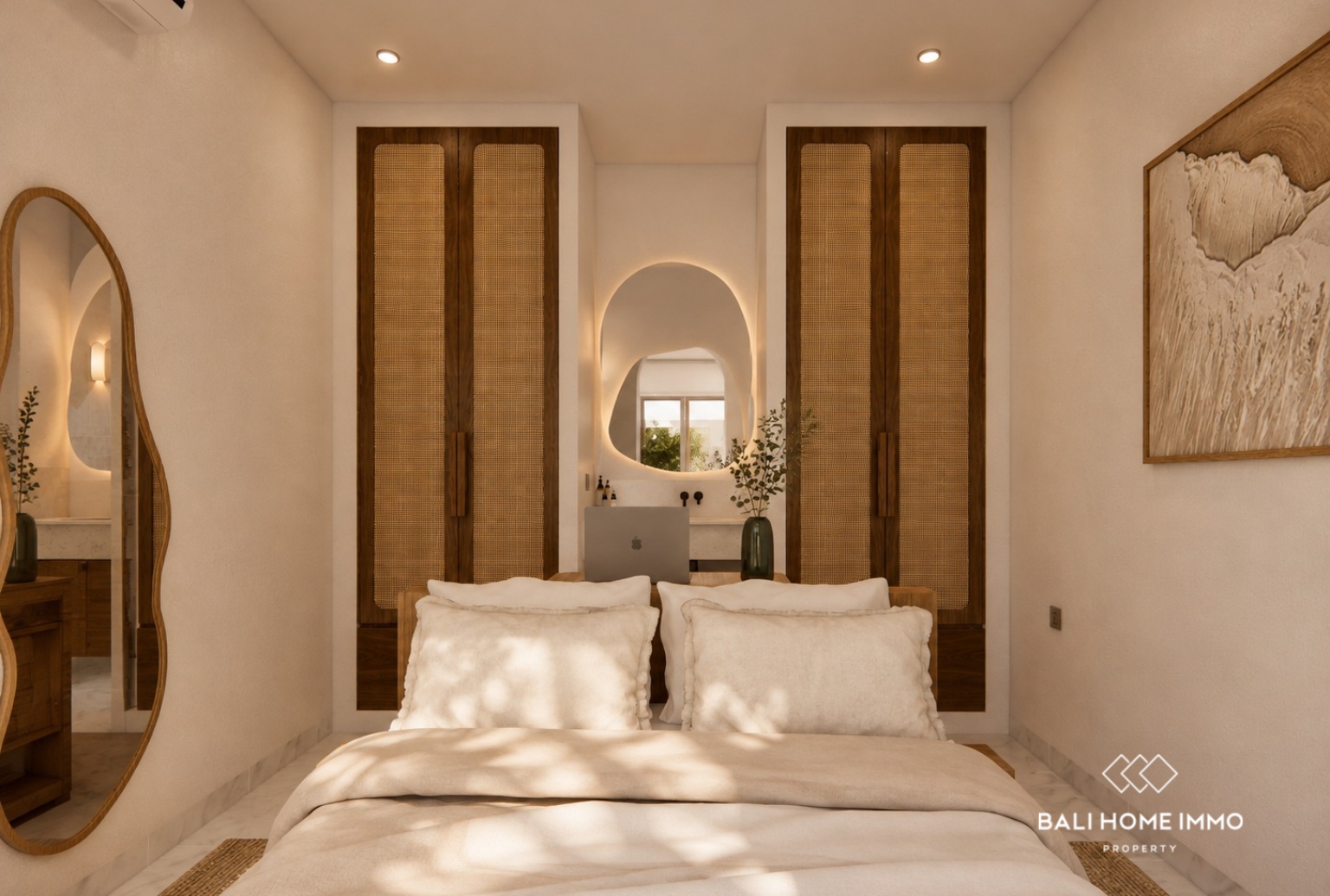 Villa tropicale confortable de 2 chambres à coucher, sur plan, à vendre près de la plage de Melasti view 6