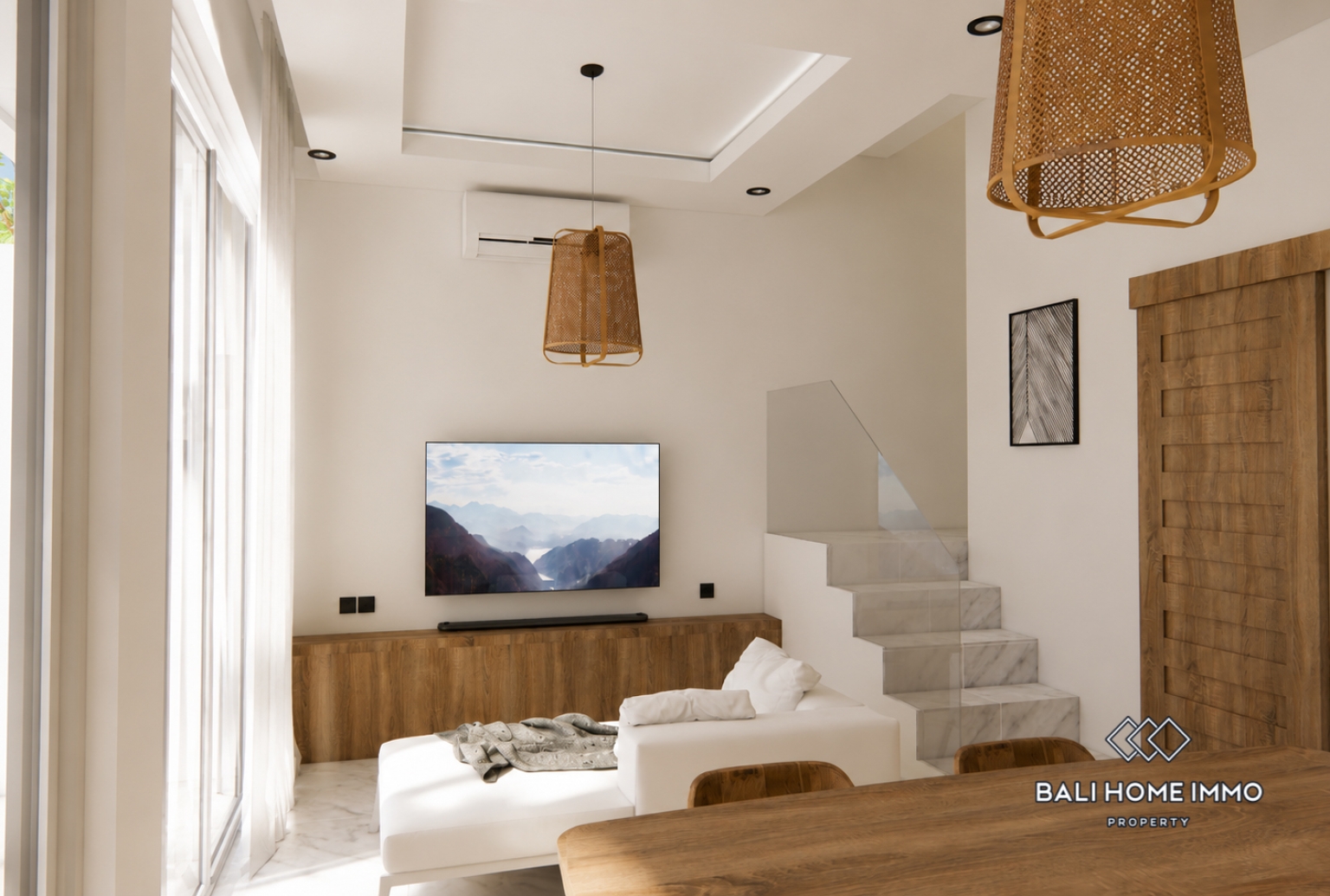 Villa tropicale confortable de 2 chambres à coucher, sur plan, à vendre près de la plage de Melasti view 10