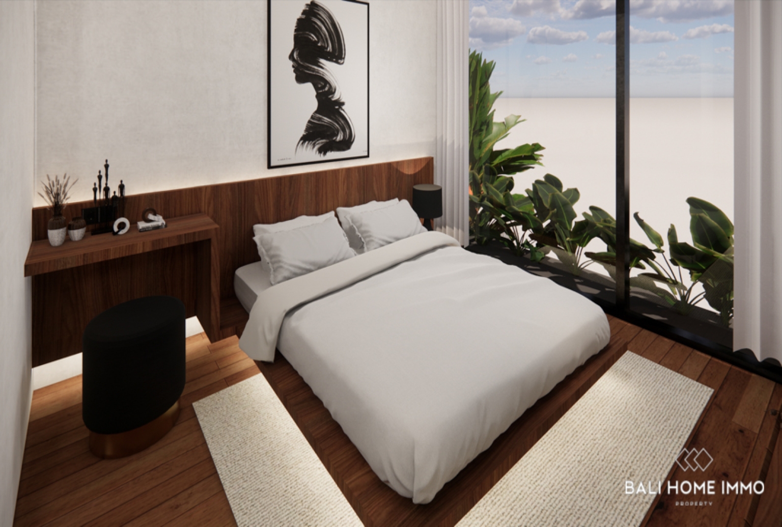 Villa de luxe 3 chambres avec vue sur l'océan, sur plan, à vendre en bail emphytéotique à Bingin view 8