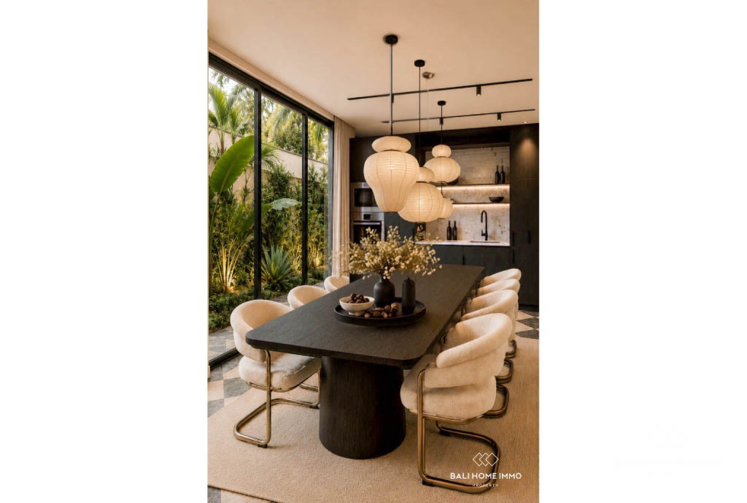 Villa de luxe 4 chambres sur plan à vendre à Tumbak Bayuh view 4