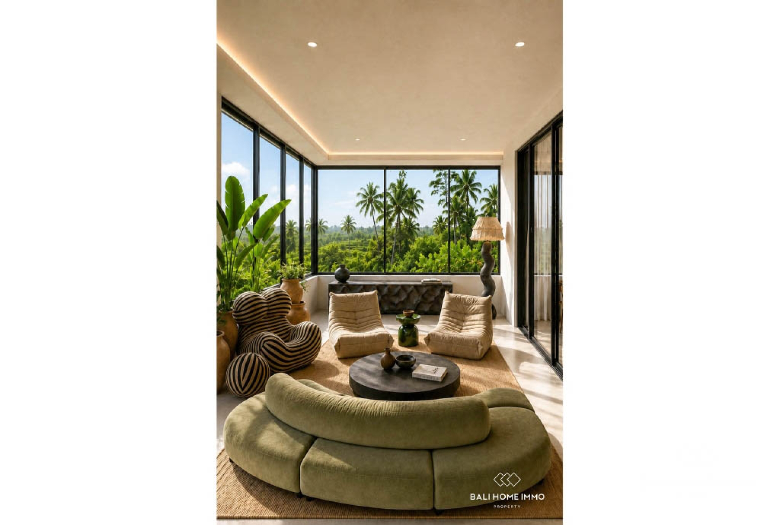 Villa de luxe 4 chambres sur plan à vendre à Tumbak Bayuh view 6