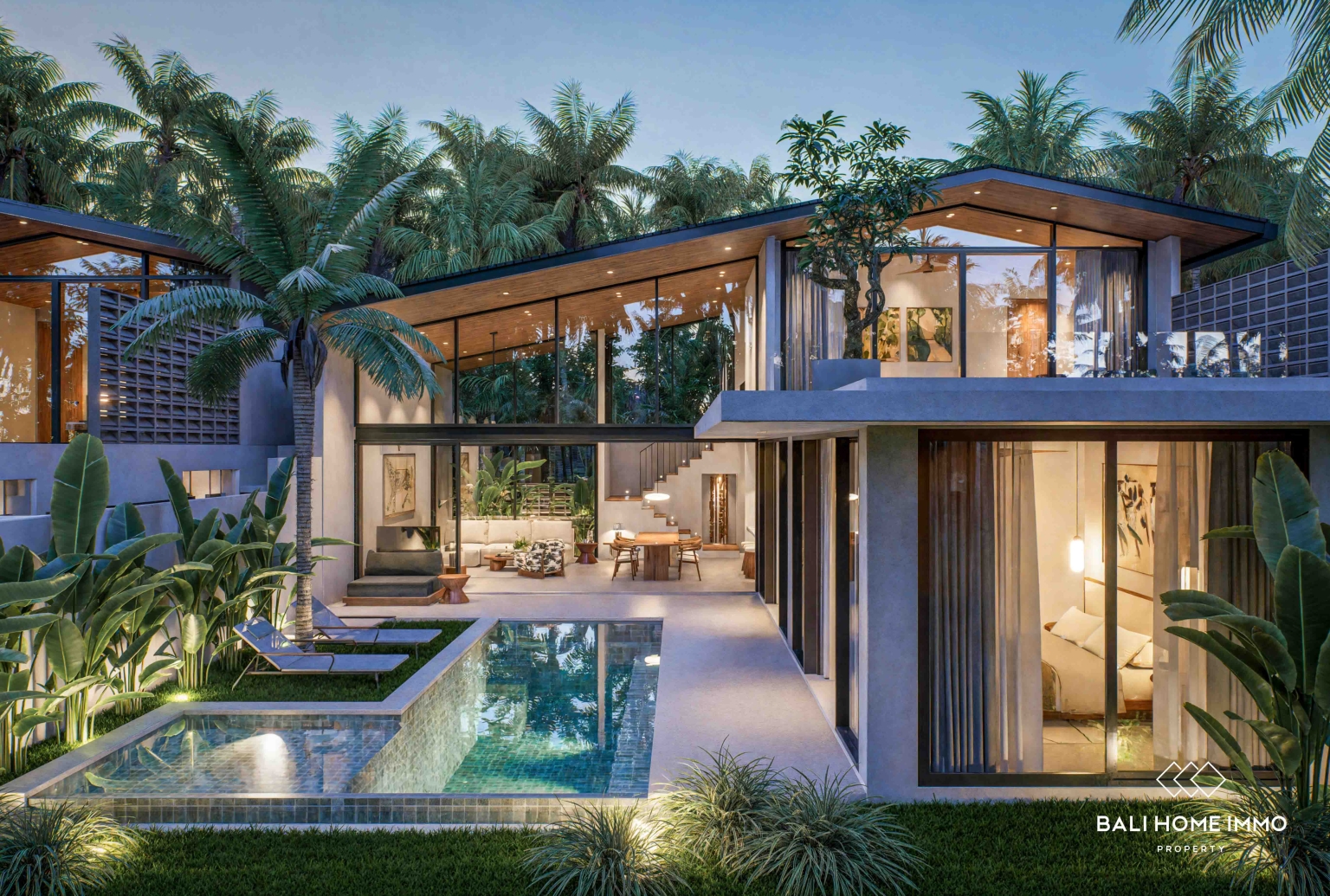 Villa tropicale de luxe de 3 chambres à coucher, sur plan, à vendre à Beraban view 16