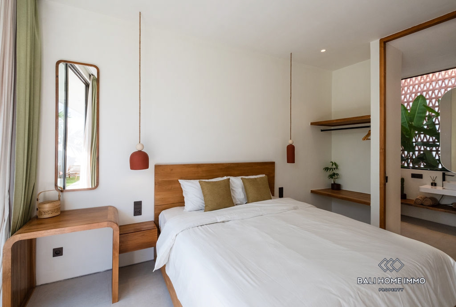 Off-plan Vila Minimalis Japandi 2 Kamar Dijual di Pererenan view 12