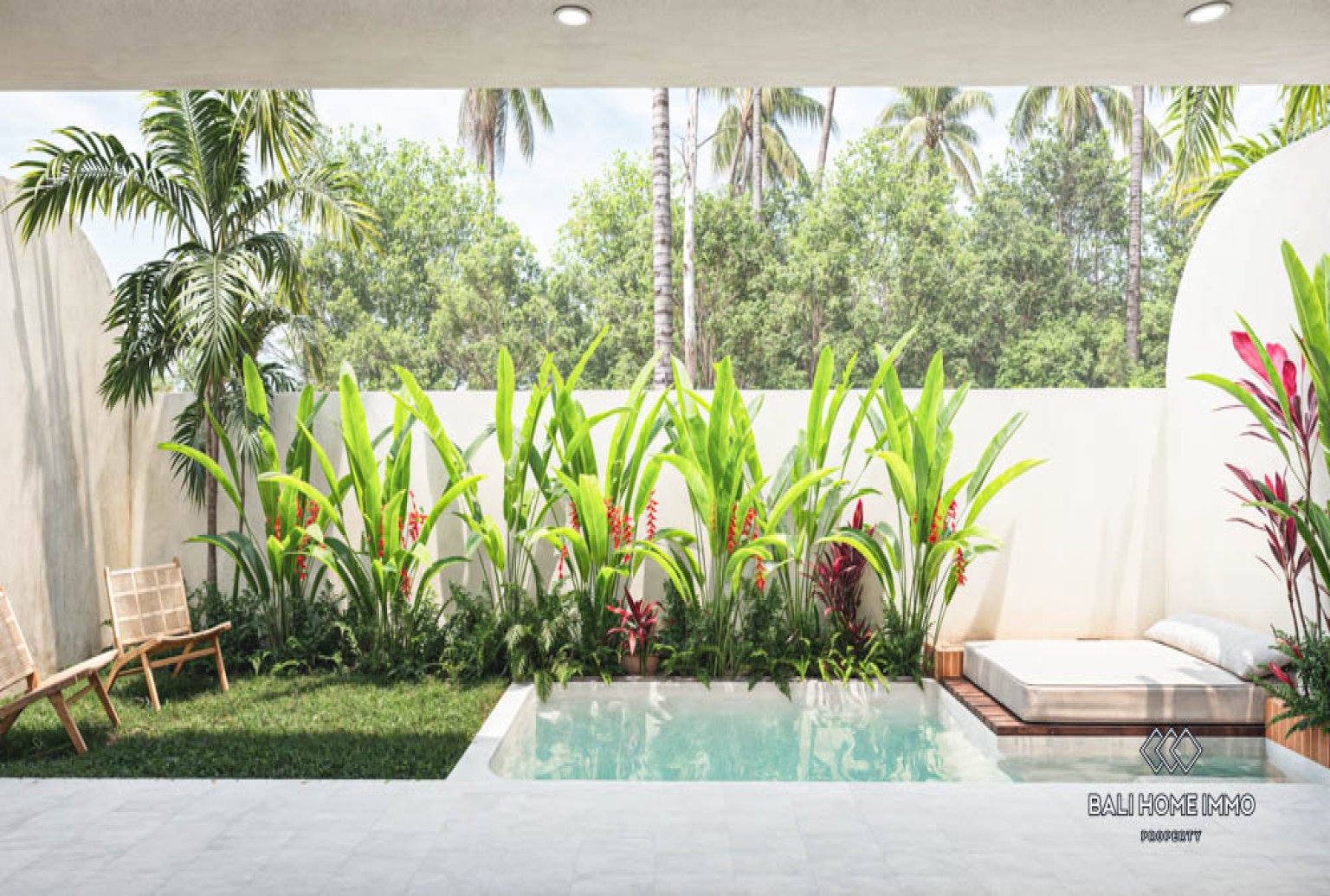 Off-plan Vila Minimalis Japandi 2 Kamar Dijual di Pererenan view 15