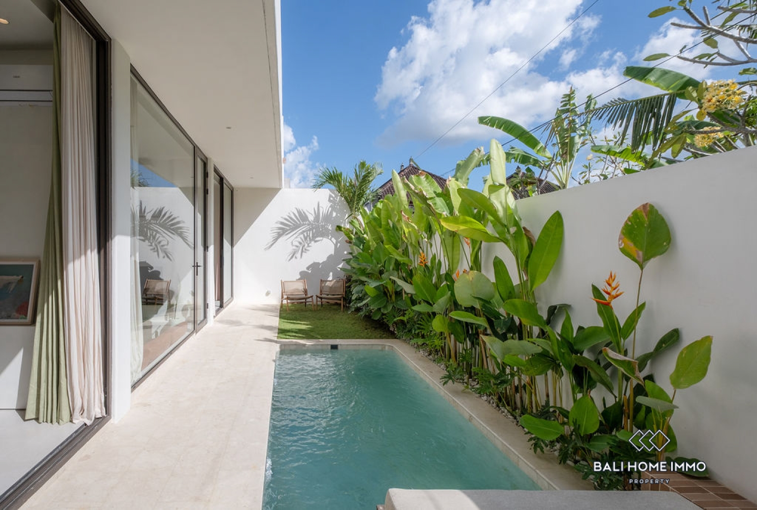 Off-plan Vila Minimalis Japandi 2 Kamar Dijual di Pererenan view 2