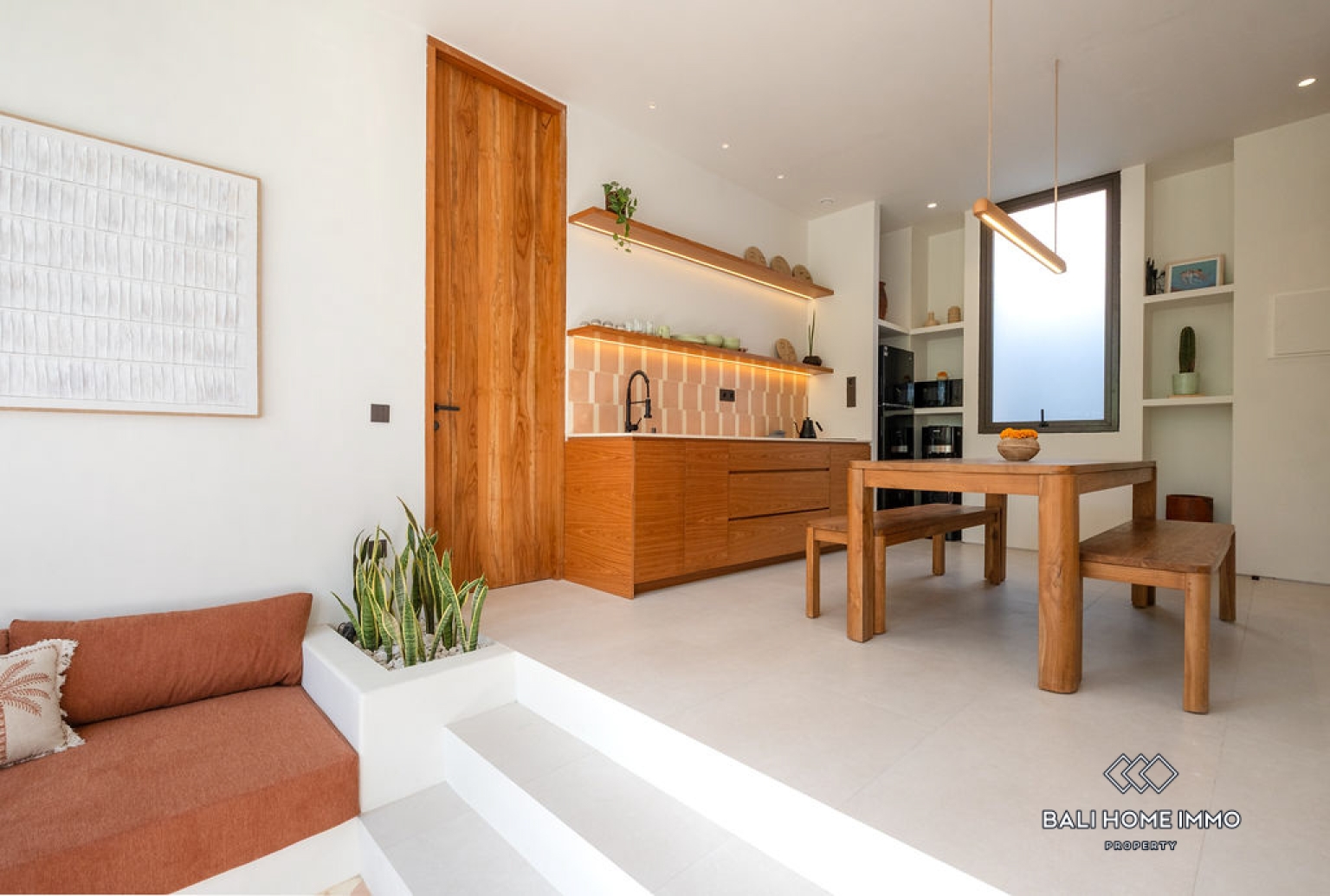 Off-plan Vila Minimalis Japandi 2 Kamar Dijual di Pererenan view 4