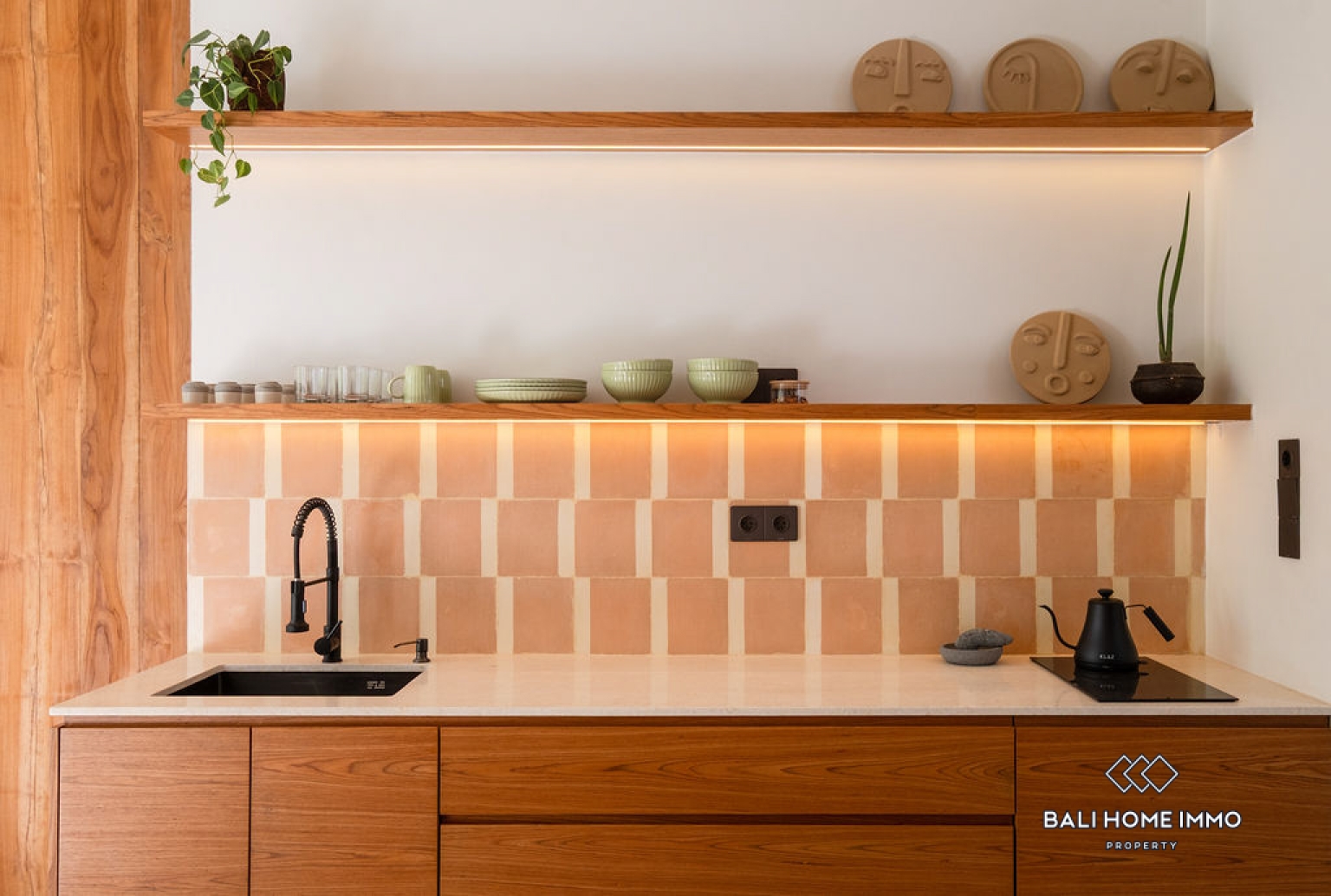 Off-plan Vila Minimalis Japandi 2 Kamar Dijual di Pererenan view 9