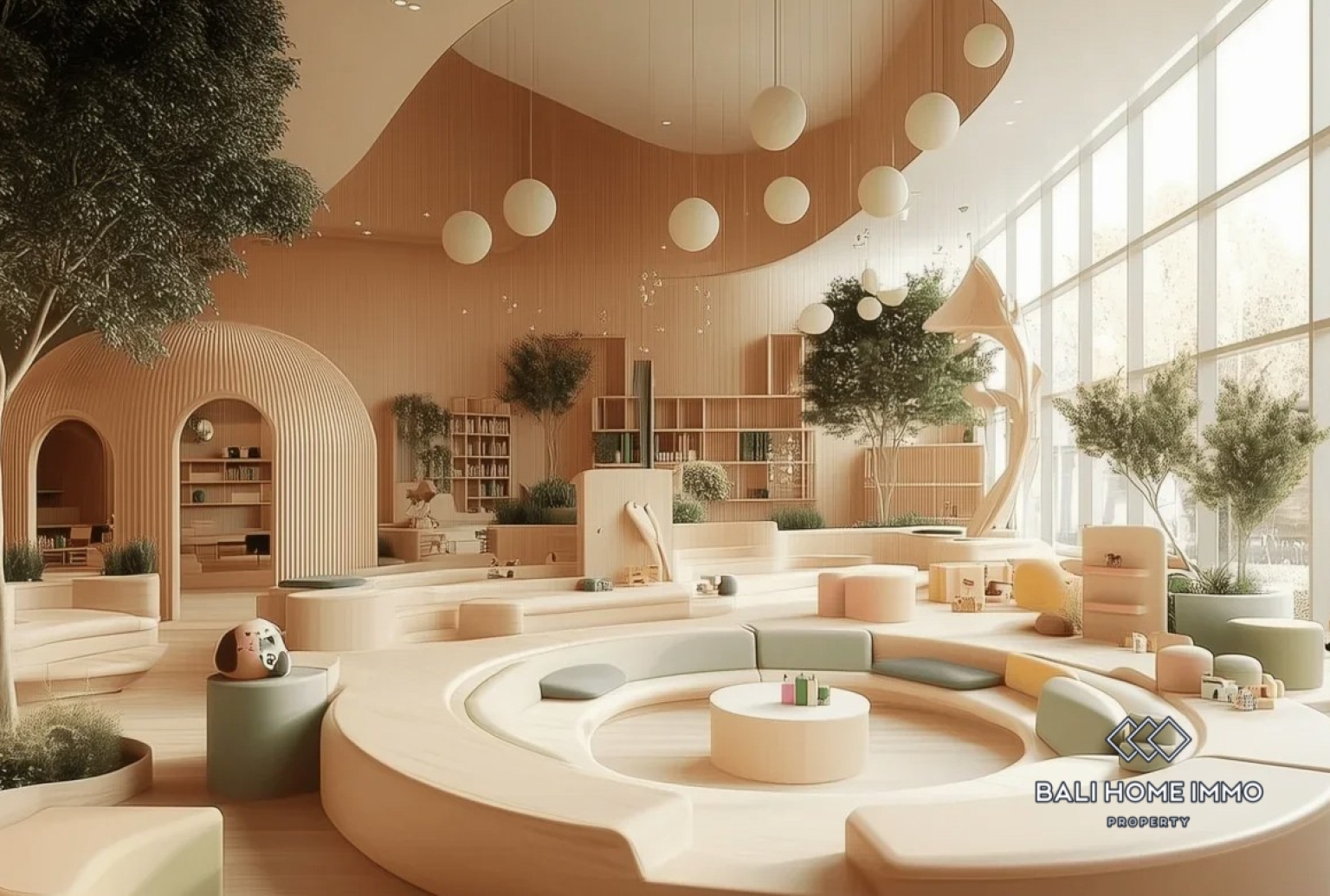 Off Plan Modern 1 Bedroom Ocean View Apartment for Sale Near Pandawa Beach view 9