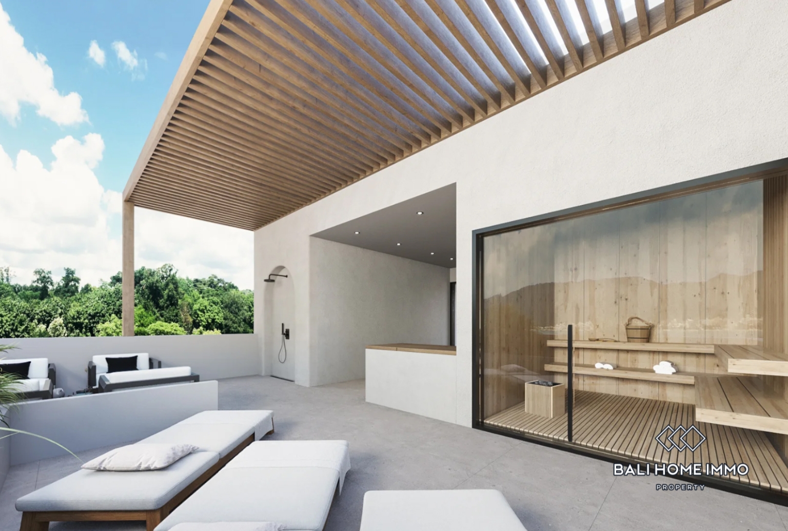 Off Plan Modern 3 Bedroom Ocean View Villas for Sale Leasehold in Pecatu view 8