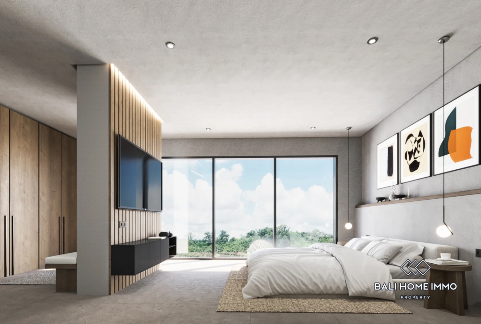 Off Plan Modern 3 Bedroom Ocean View Villas for Sale Leasehold in Pecatu view 5