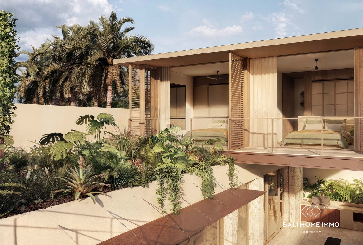 Villa moderne de 2 chambres à coucher, sur plan, à vendre à Seseh, Bali view 18
