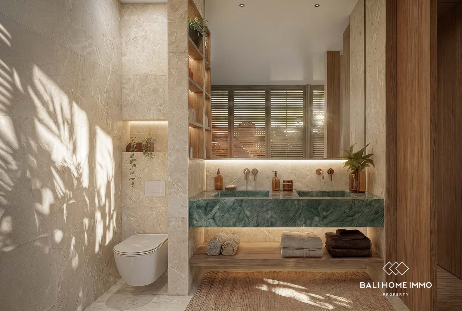 Villa moderne de 2 chambres à coucher, sur plan, à vendre à Seseh, Bali view 10