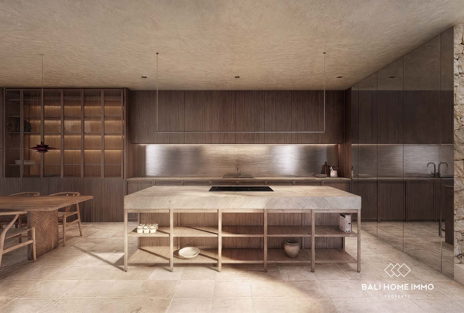 Villa moderne de 2 chambres à coucher, sur plan, à vendre à Seseh, Bali view 6