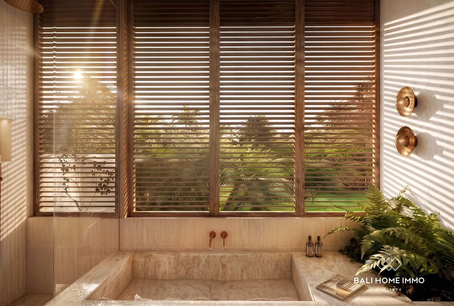 Villa moderne de 2 chambres à coucher, sur plan, à vendre à Seseh, Bali view 13