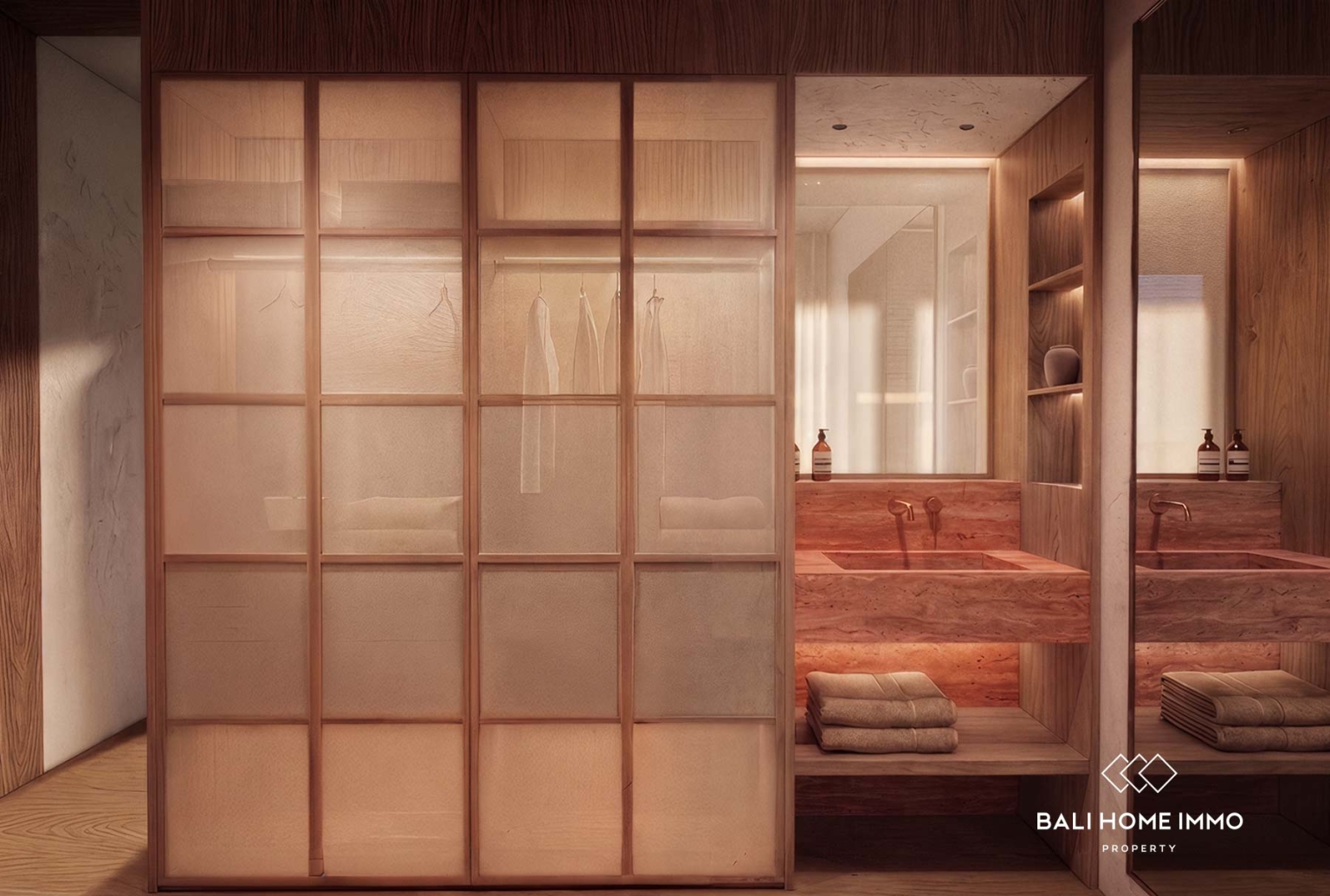 Villa moderne de 2 chambres à coucher, sur plan, à vendre à Seseh, Bali view 14