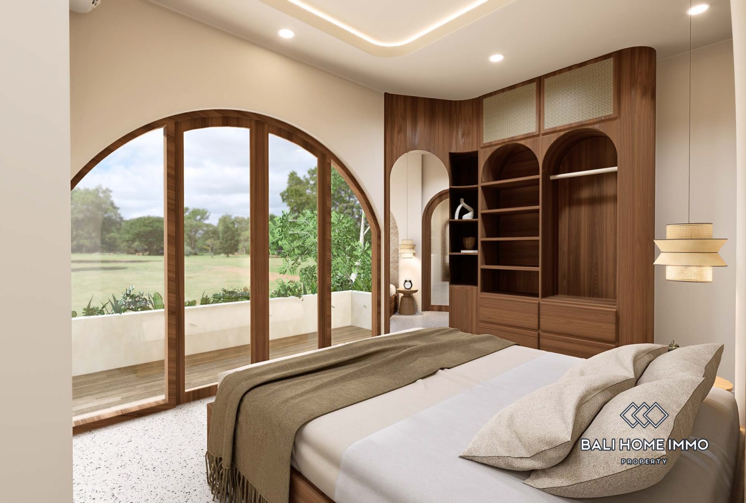 Off Plan Modern Mediterranean 3 Bedroom Ocean View Villas for Sale Near Pecatu view 10