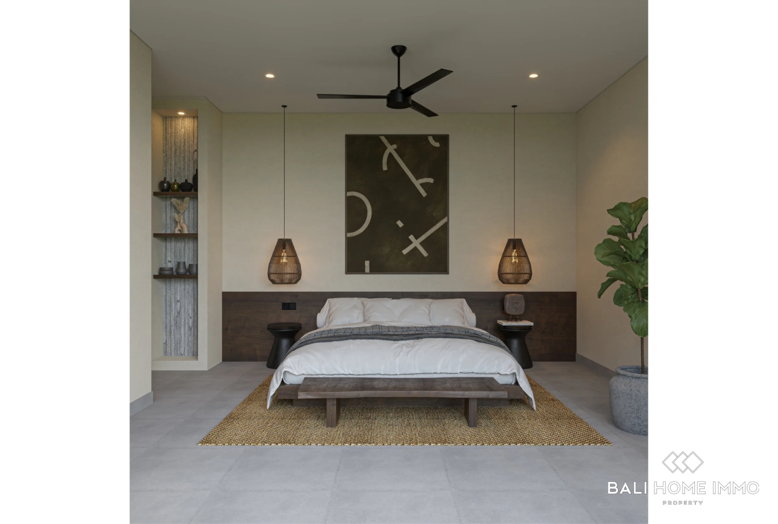 Off-Plan Modern Tropical 3-Bedroom Villa for Sale Leasehold in Ungasan view 8
