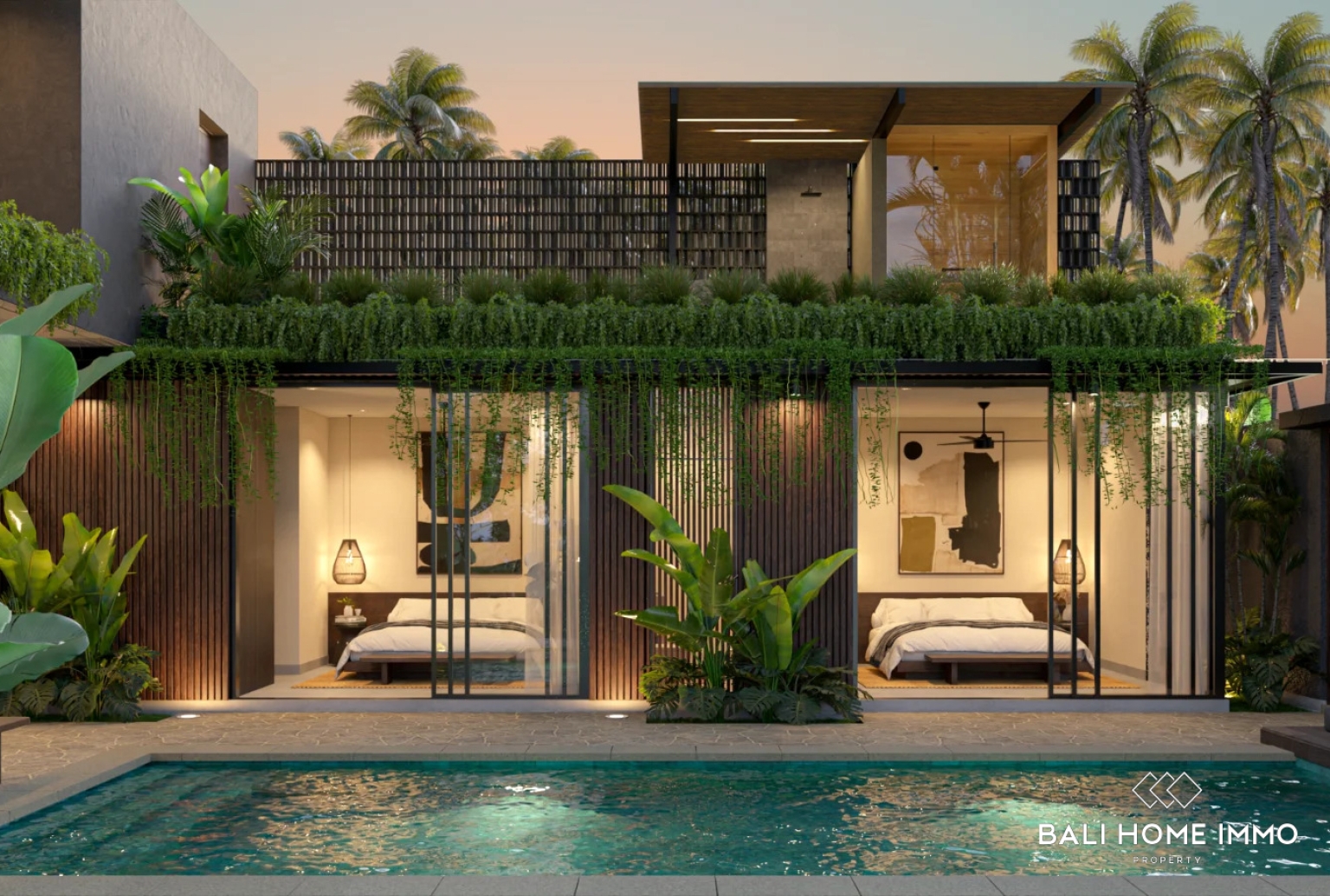 Off-Plan Modern Tropical 3-Bedroom Villa for Sale Leasehold in Ungasan view 12