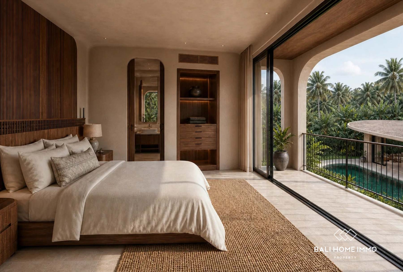 OFF-PLAN NEAR BEACH 2 BEDROOM VILLA FOR LEASEHOLD SALE IN SESEH BALI view 4
