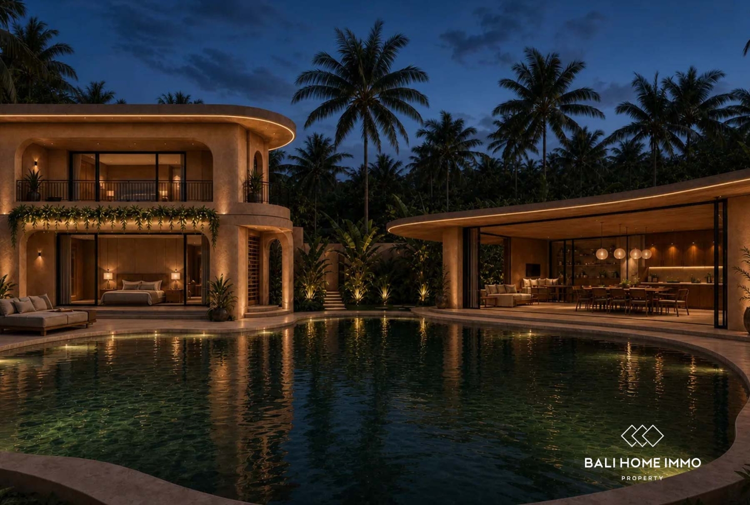 OFF-PLAN NEAR BEACH 2 BEDROOM VILLA FOR LEASEHOLD SALE IN SESEH BALI view 15
